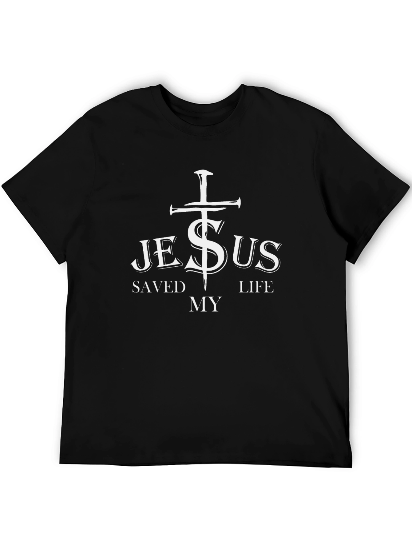 Jesus Saved My Life Christian T-Shirt