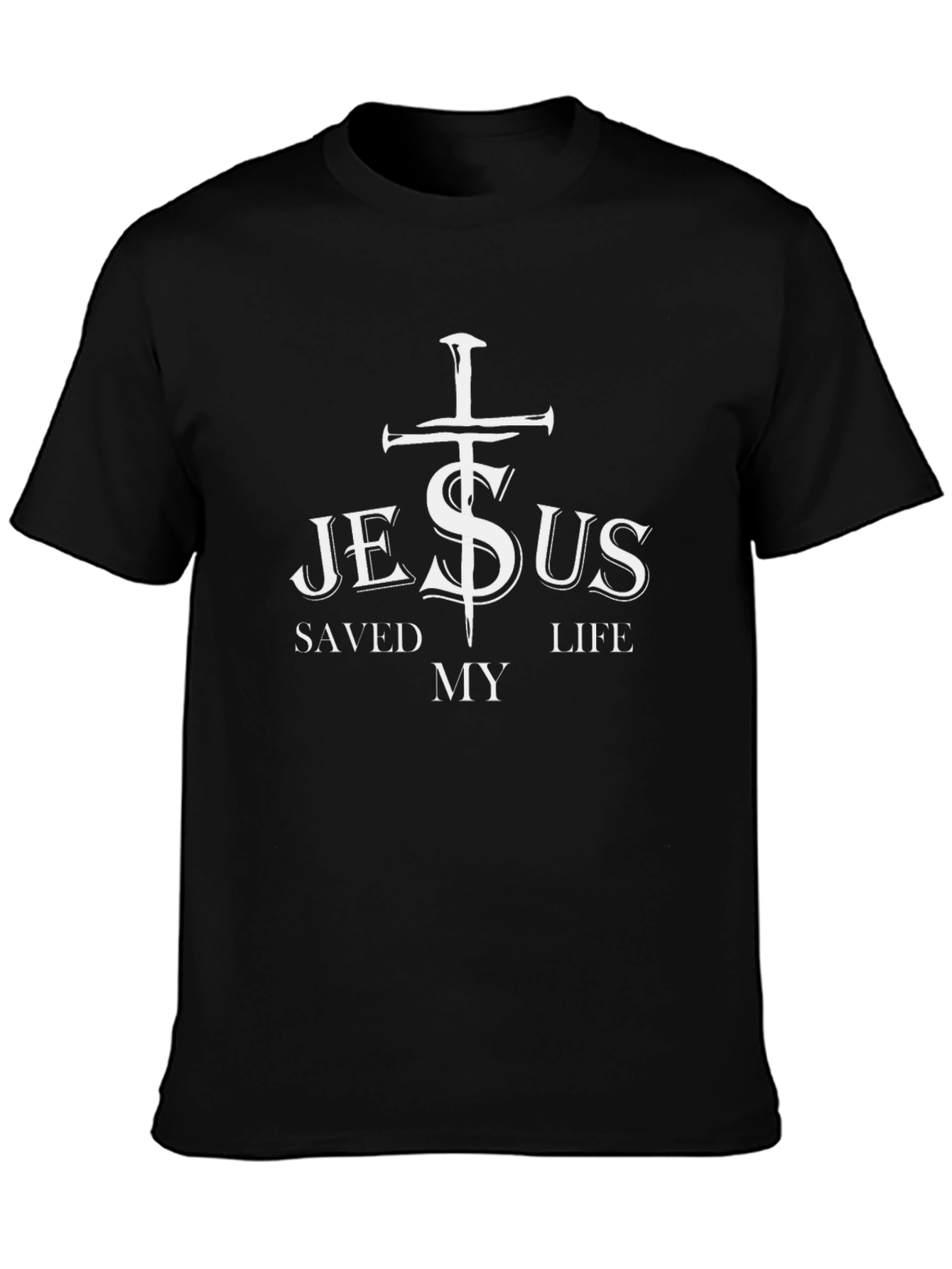 Jesus Saved My Life Christian T-Shirt
