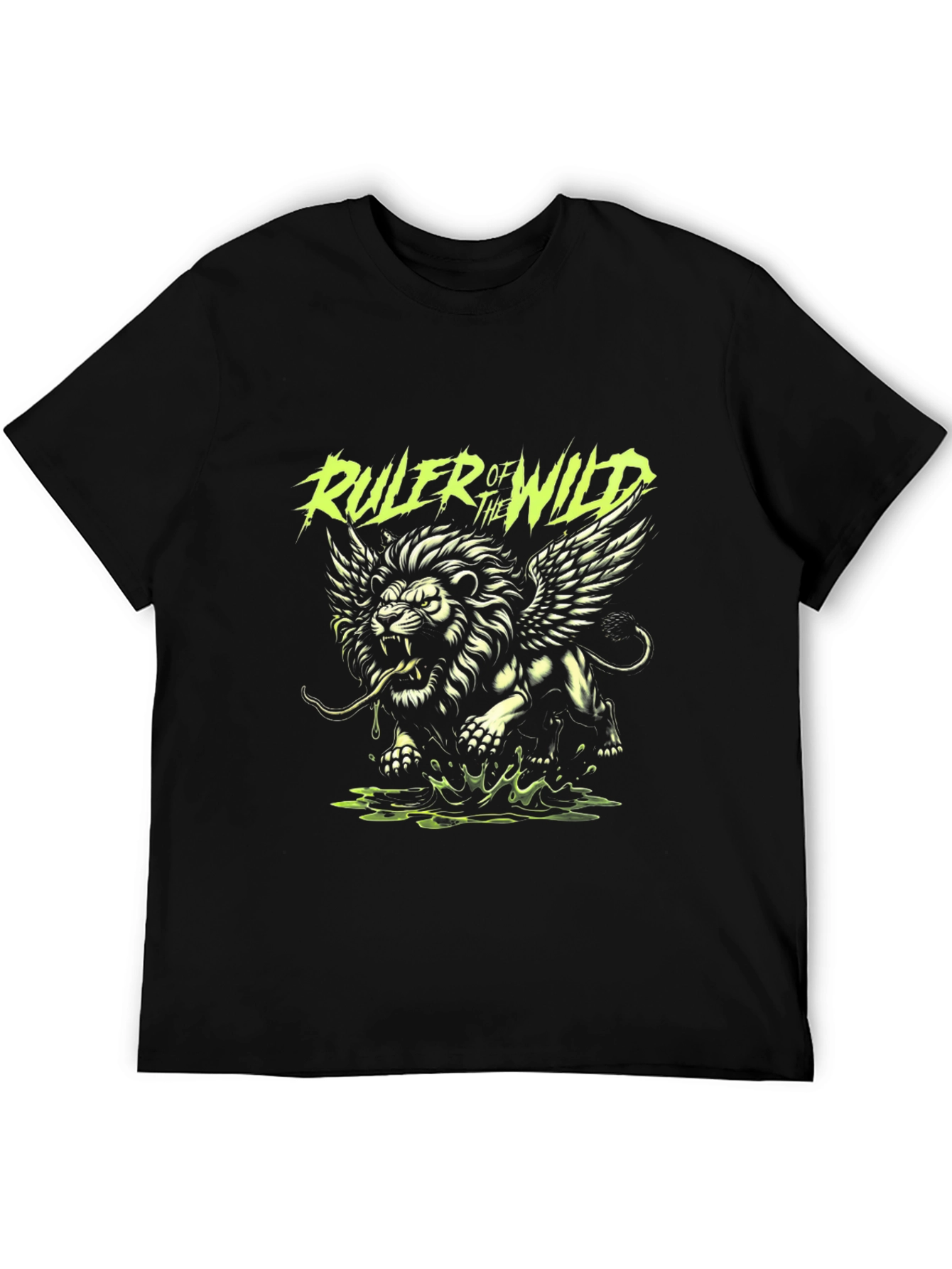 Ruler of the Wild Black Graphic Tee