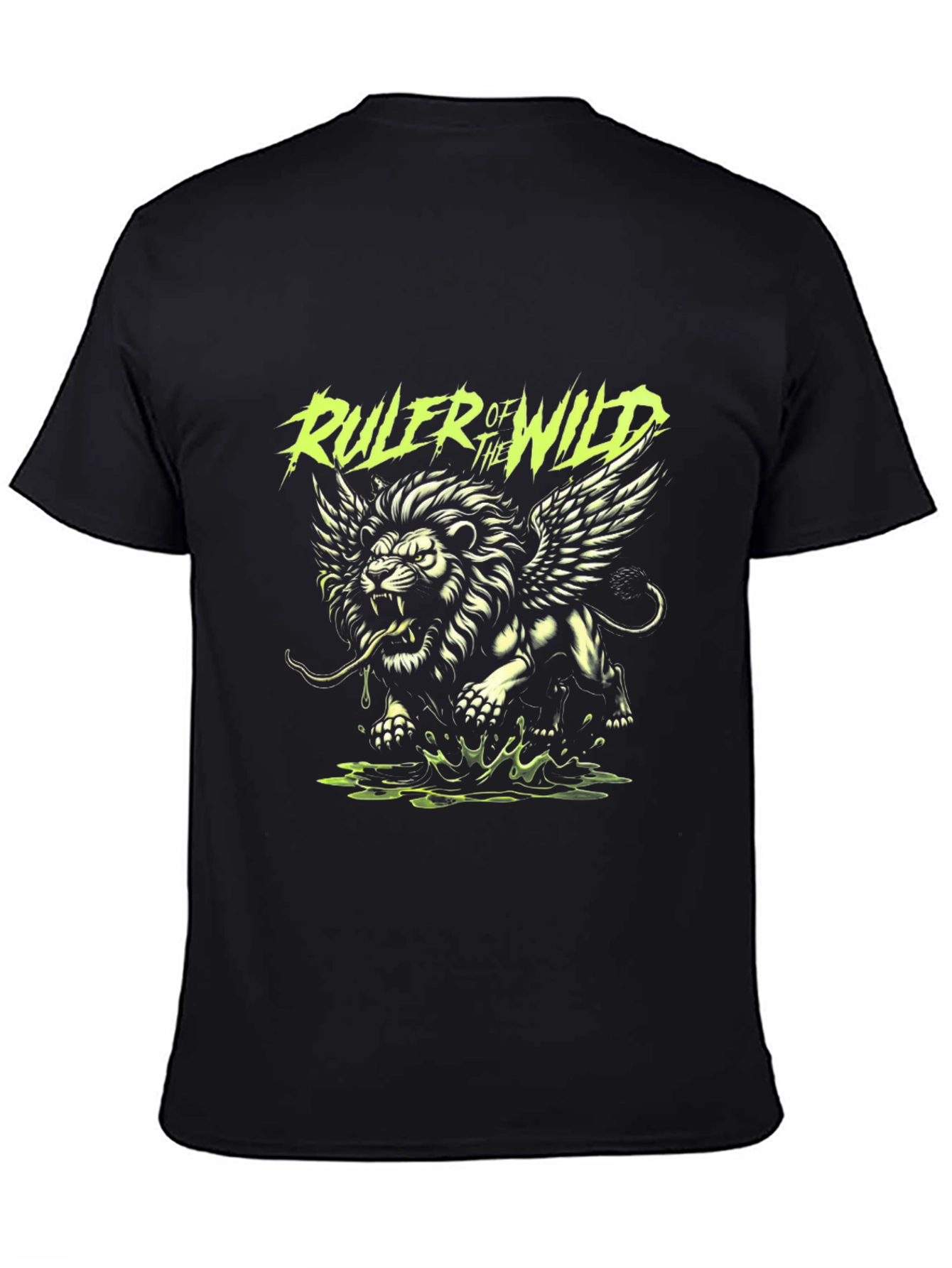 Ruler of the Wild Black Graphic Tee