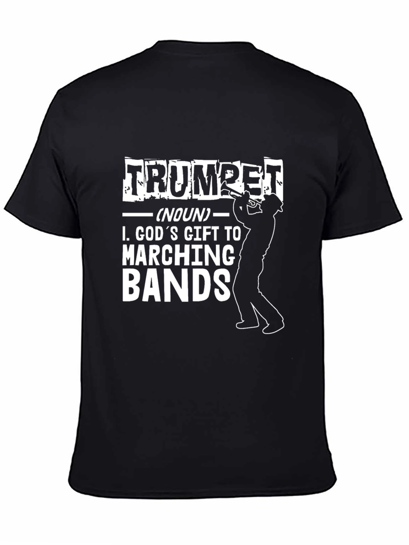 Trumpet Gods Gift to Marching Bands T-Shirt