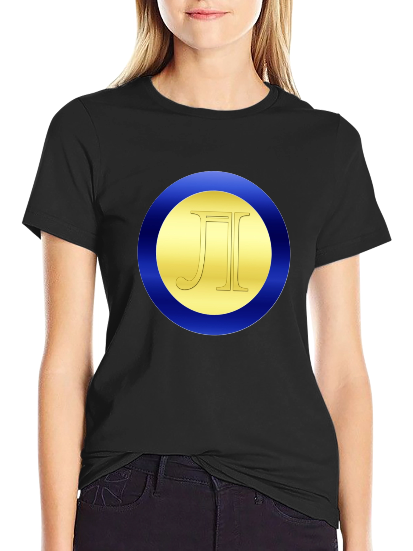 Modern Symbol Graphic Tee - Black