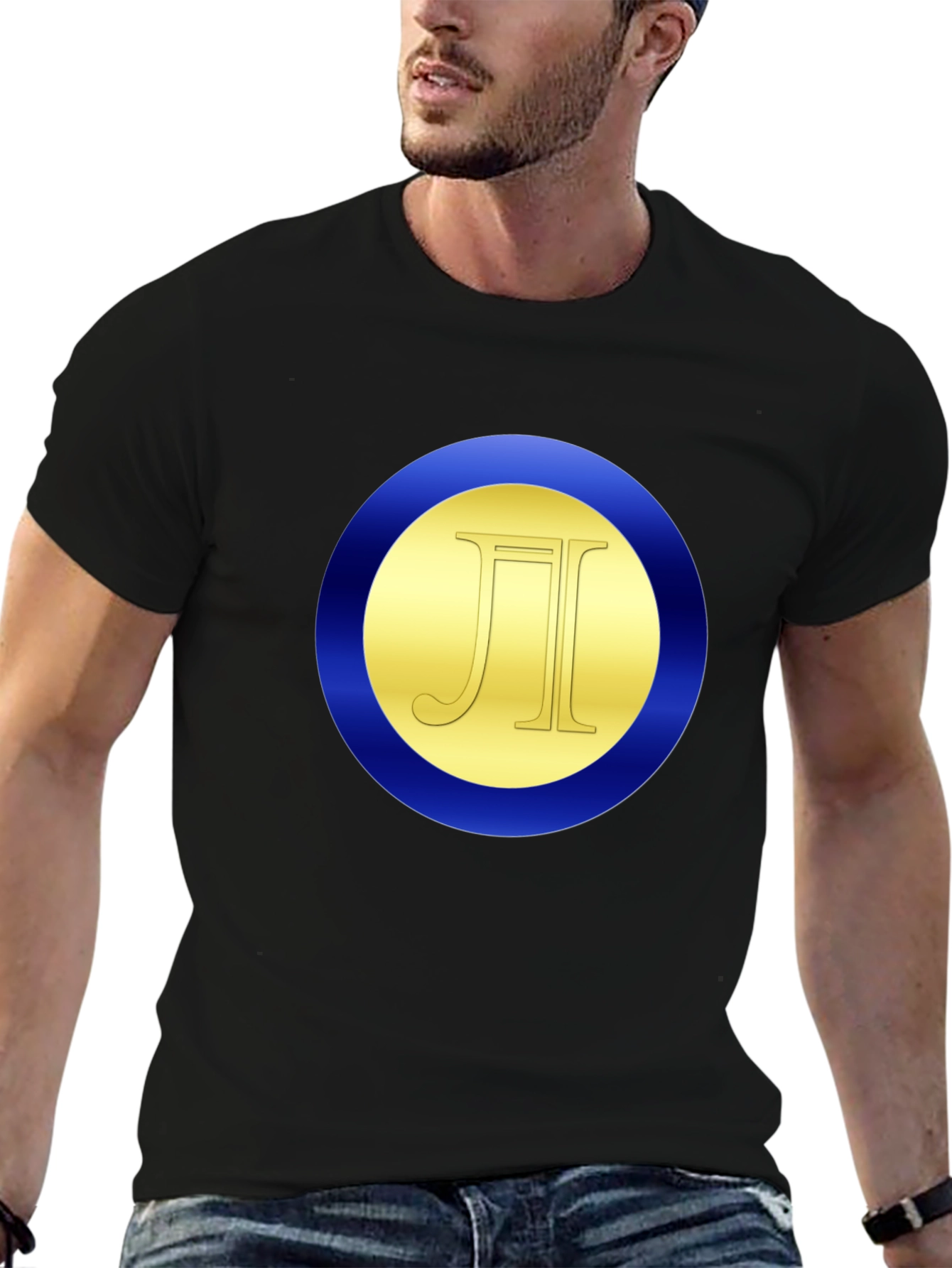 Modern Symbol Graphic Tee - Black