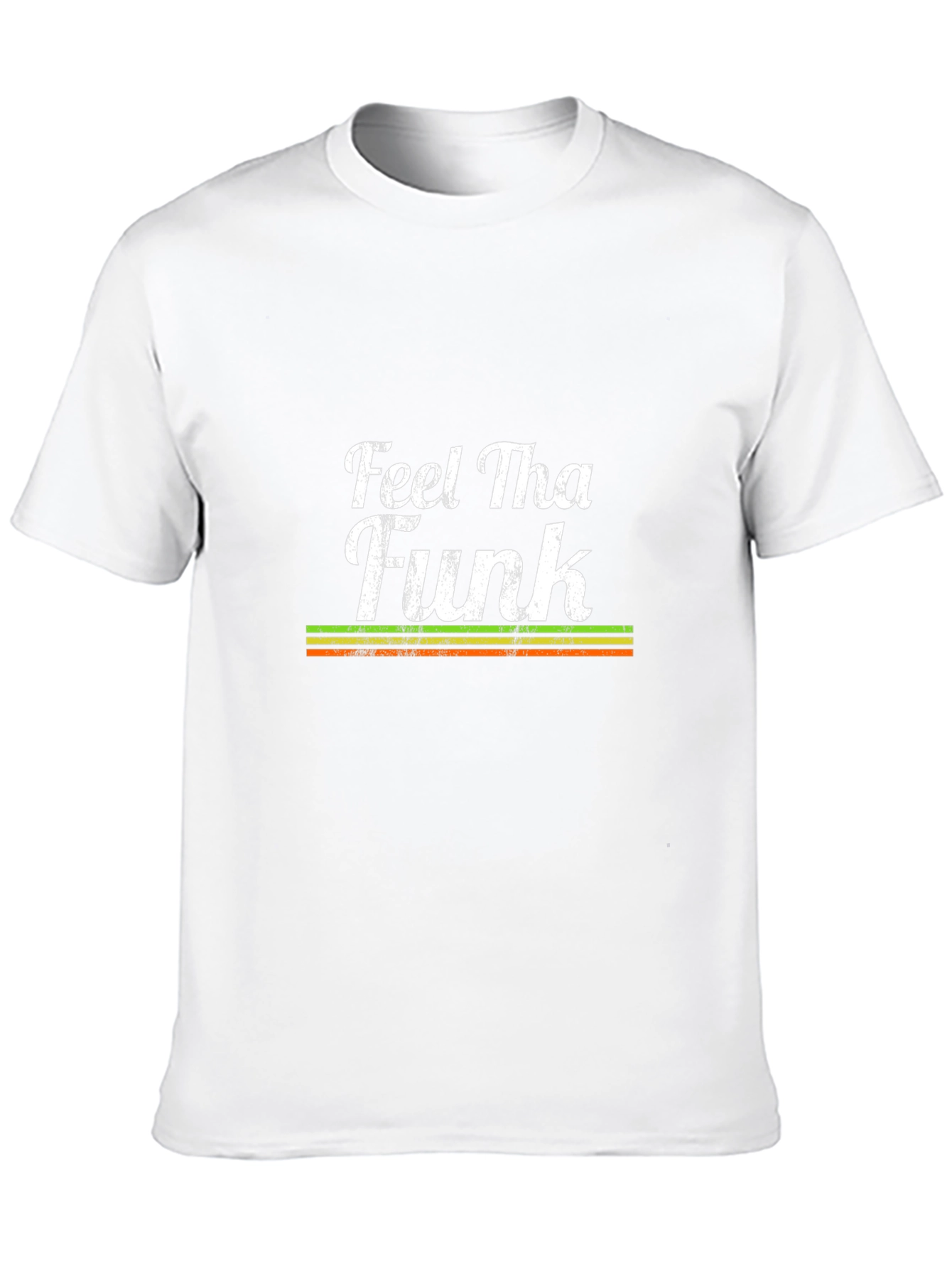 Feel Tha Funk Graphic Print Black T-Shirt