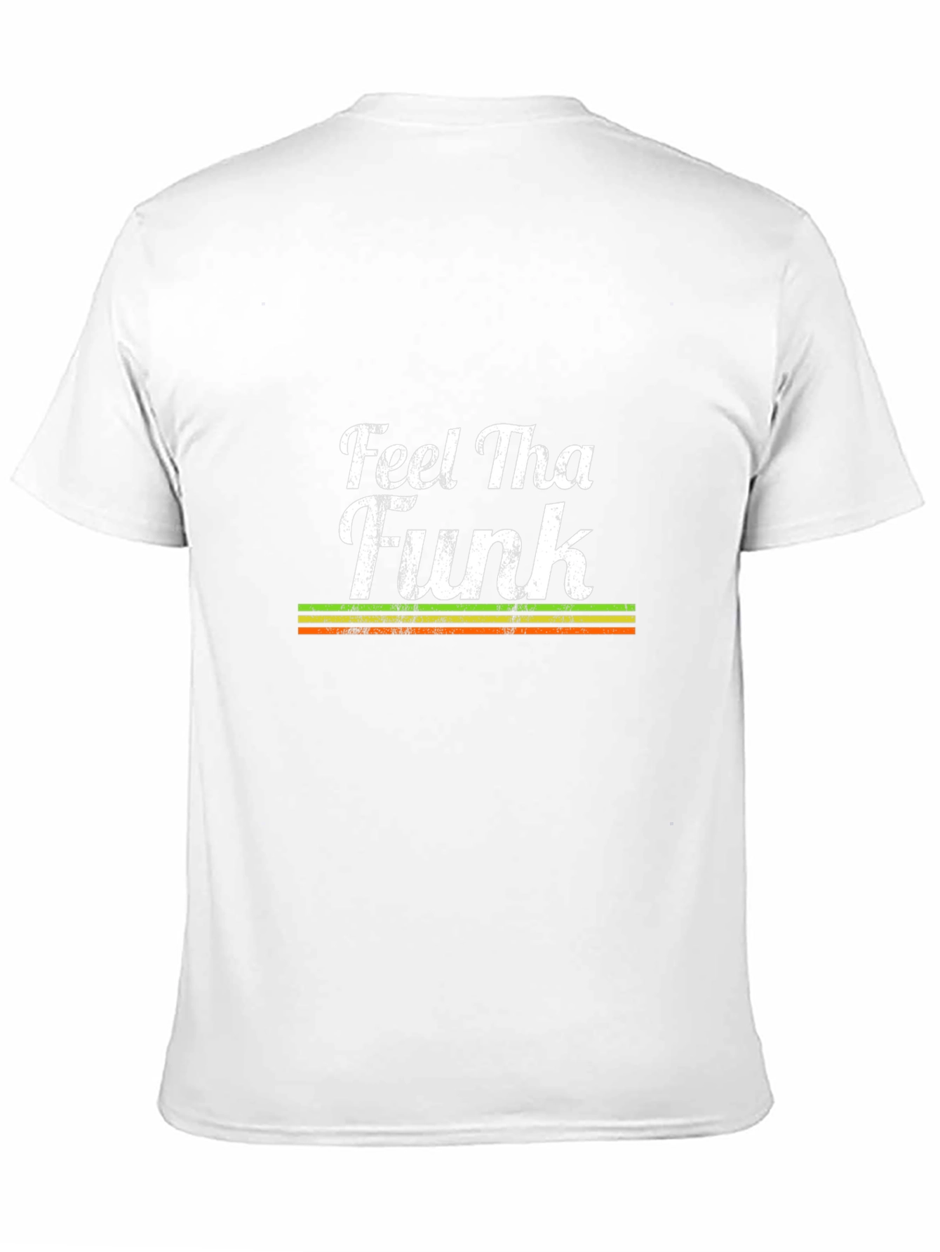 Feel Tha Funk Graphic Print Black T-Shirt