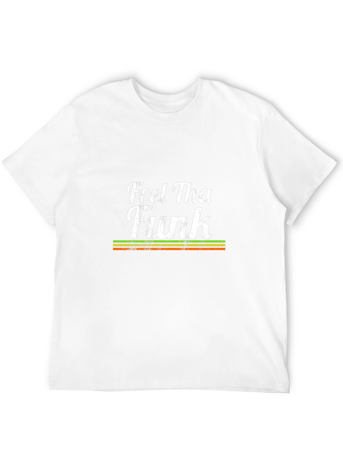 Feel Tha Funk Graphic Print Black T-Shirt