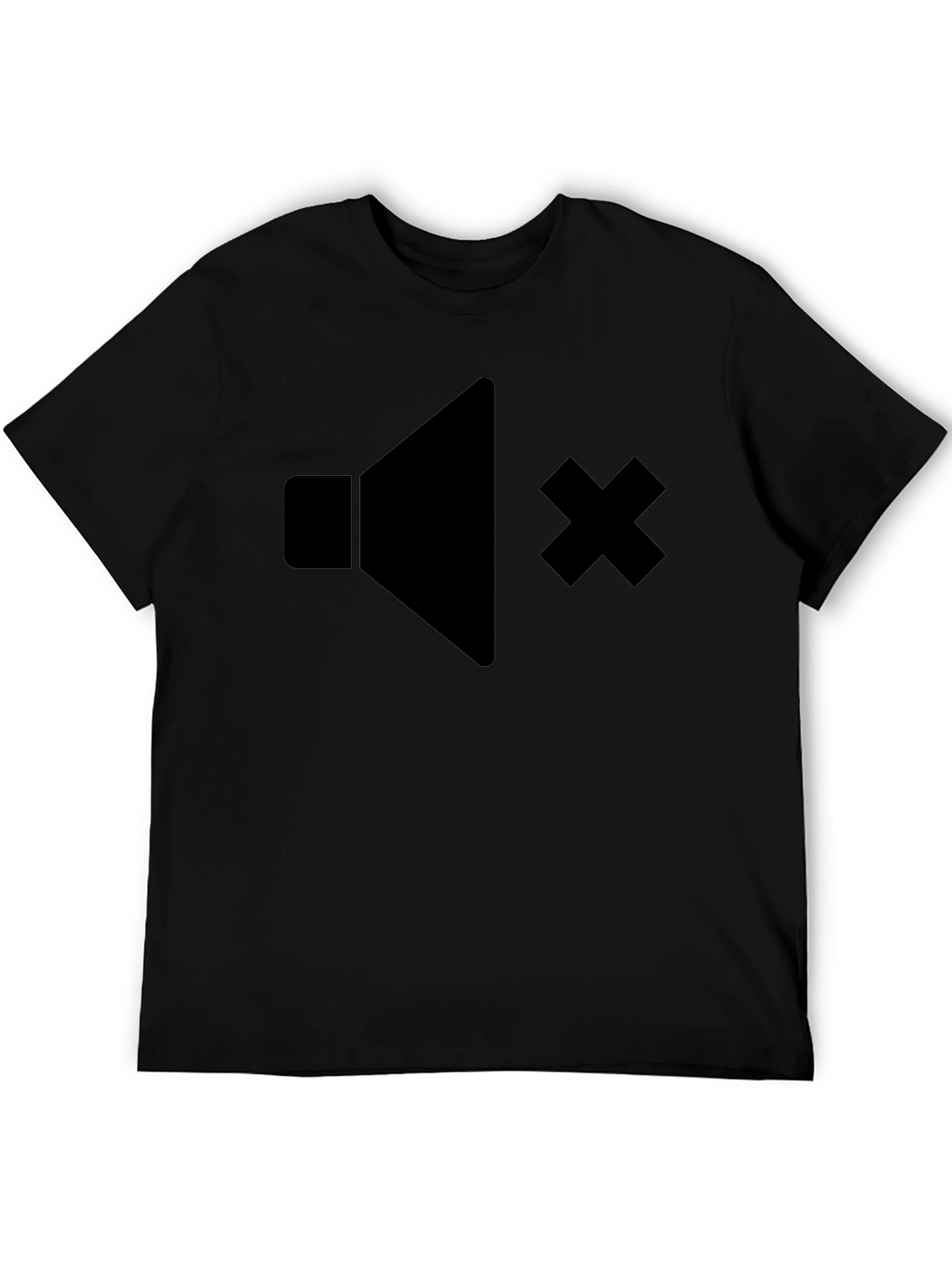 Mute Icon Graphic T-Shirt