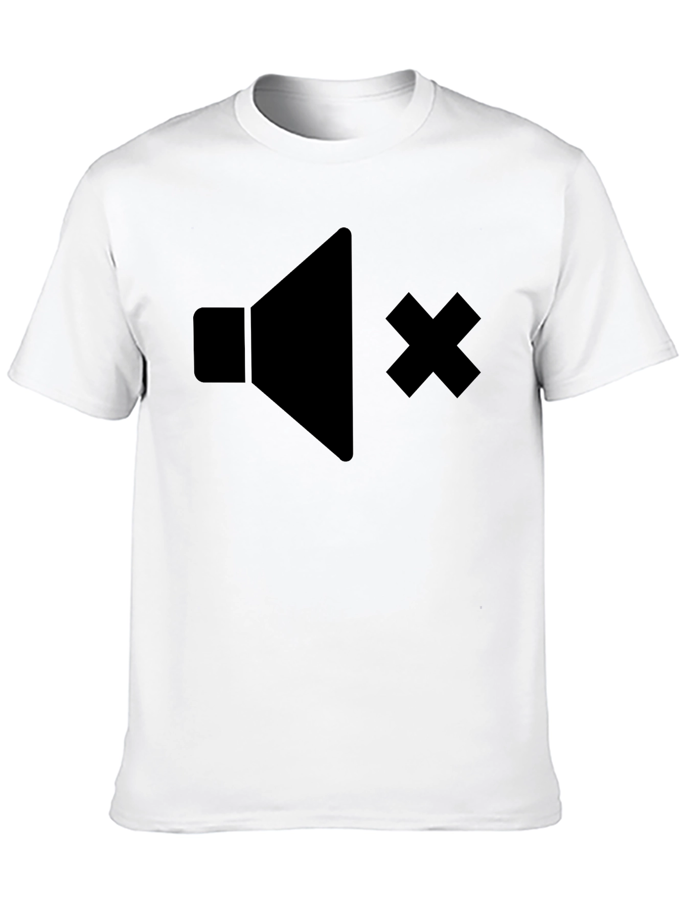 Mute Icon Graphic T-Shirt