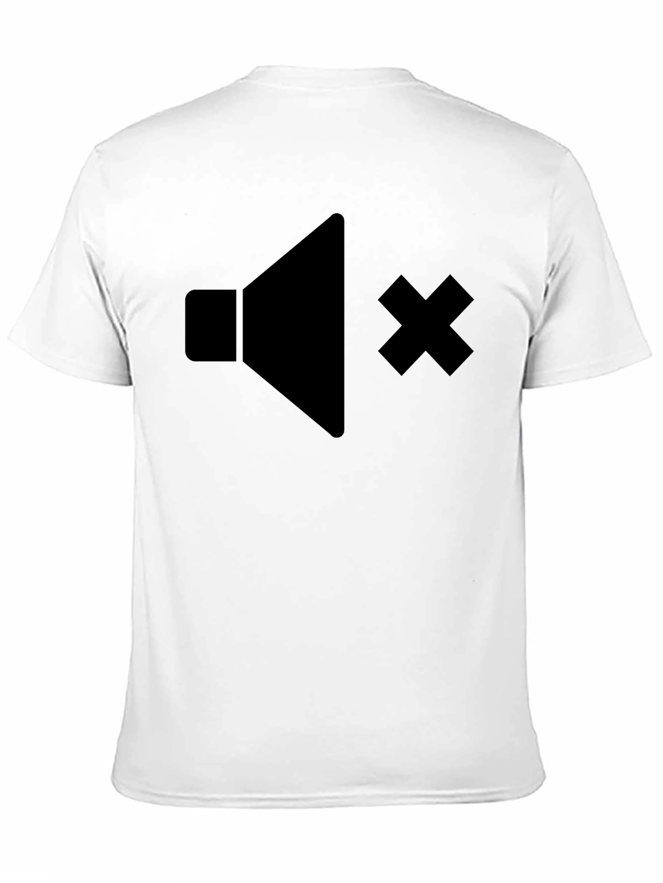 Mute Icon Graphic T-Shirt