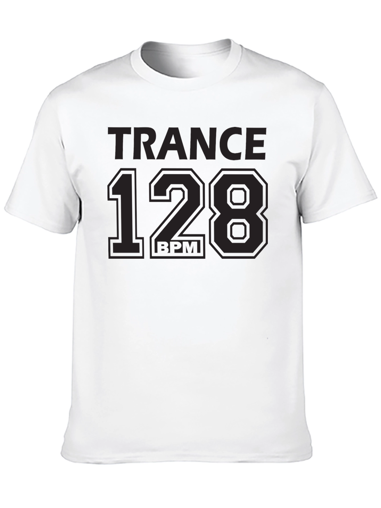 Trance 128 BPM Graphic T-Shirt - Music Lover Tee