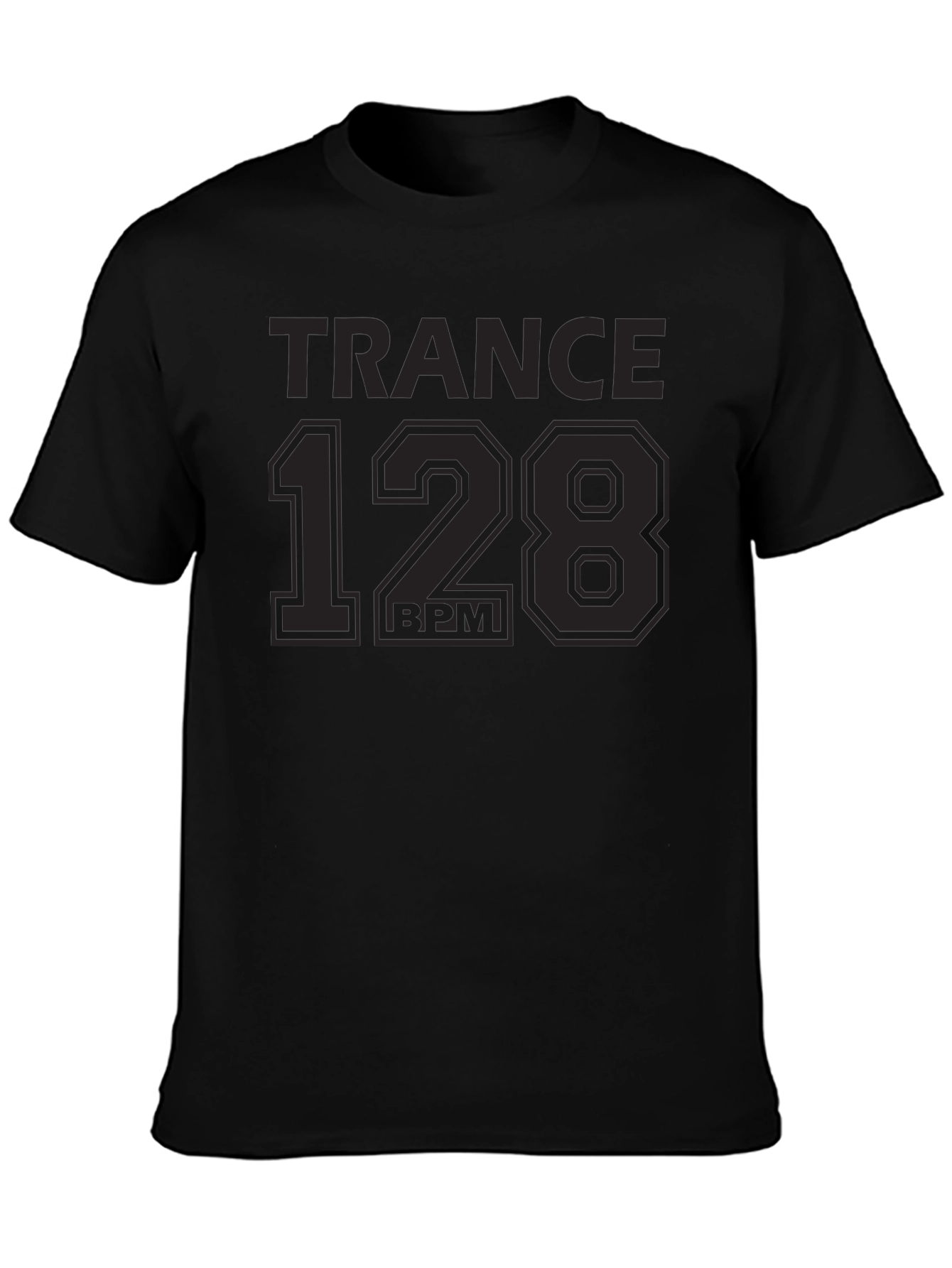 Trance 128 BPM Graphic T-Shirt - Music Lover Tee