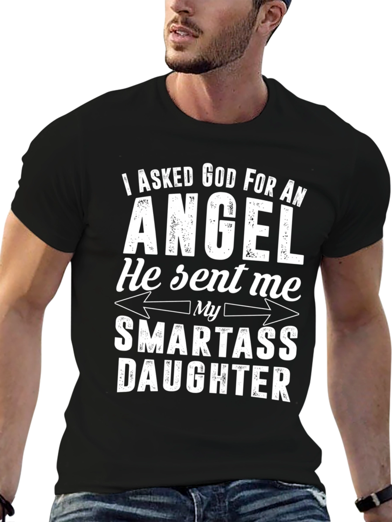 Smartass Daughter Graphic T-Shirt