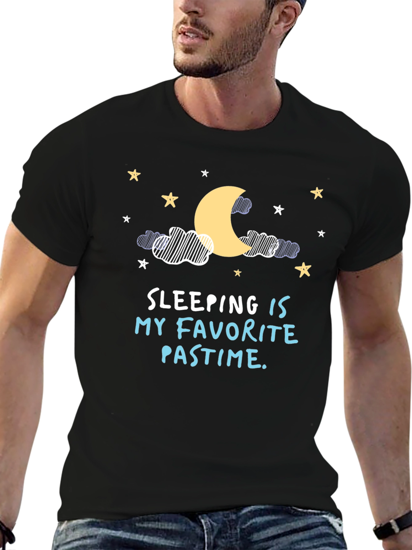 Sleeping Is My Favorite Pastime Graphic T-Shirt
