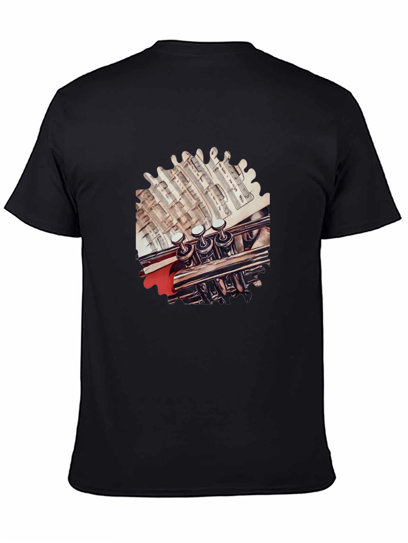 Trumpet Music T-Shirt - Unique Musician Tee