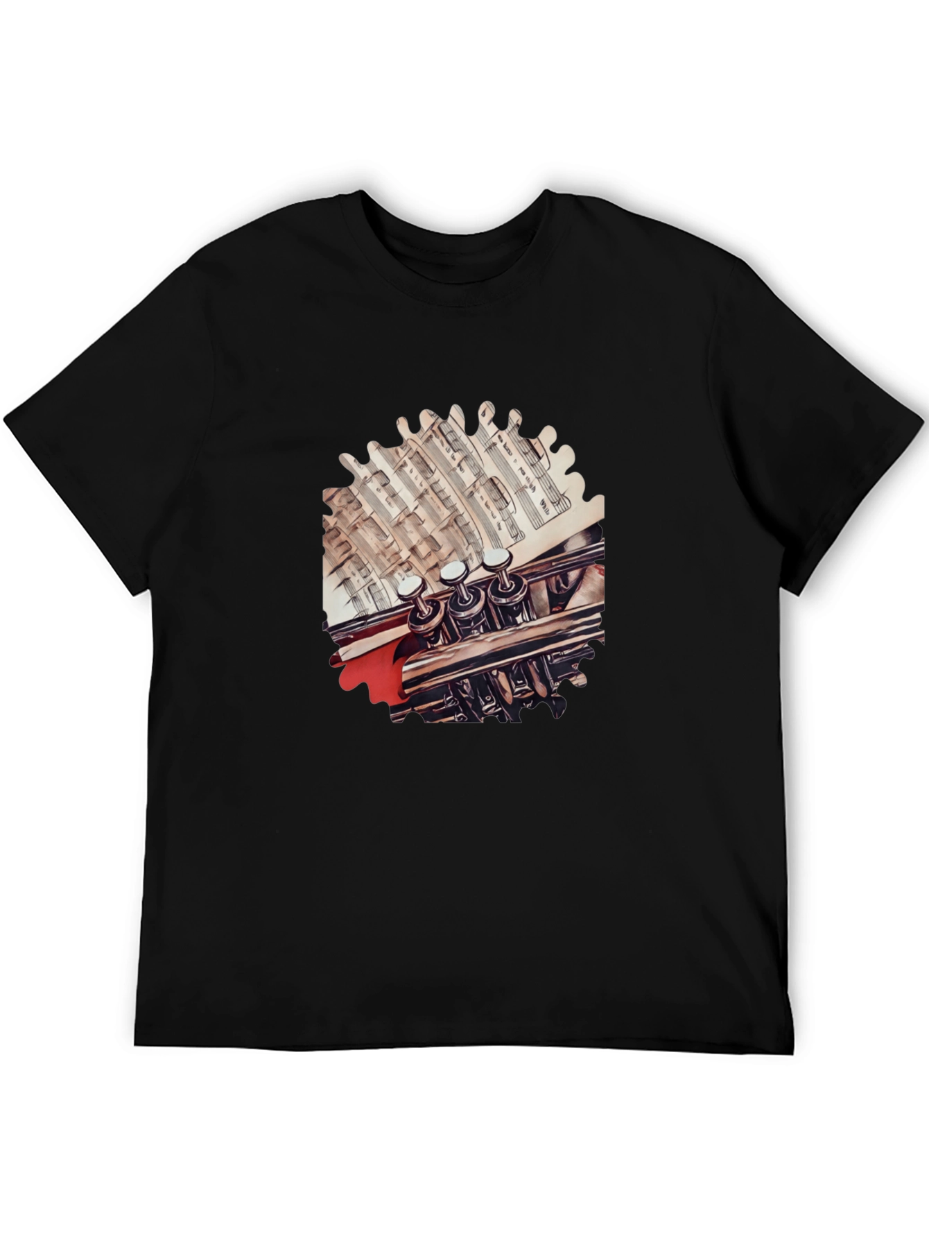 Trumpet Music T-Shirt - Unique Musician Tee