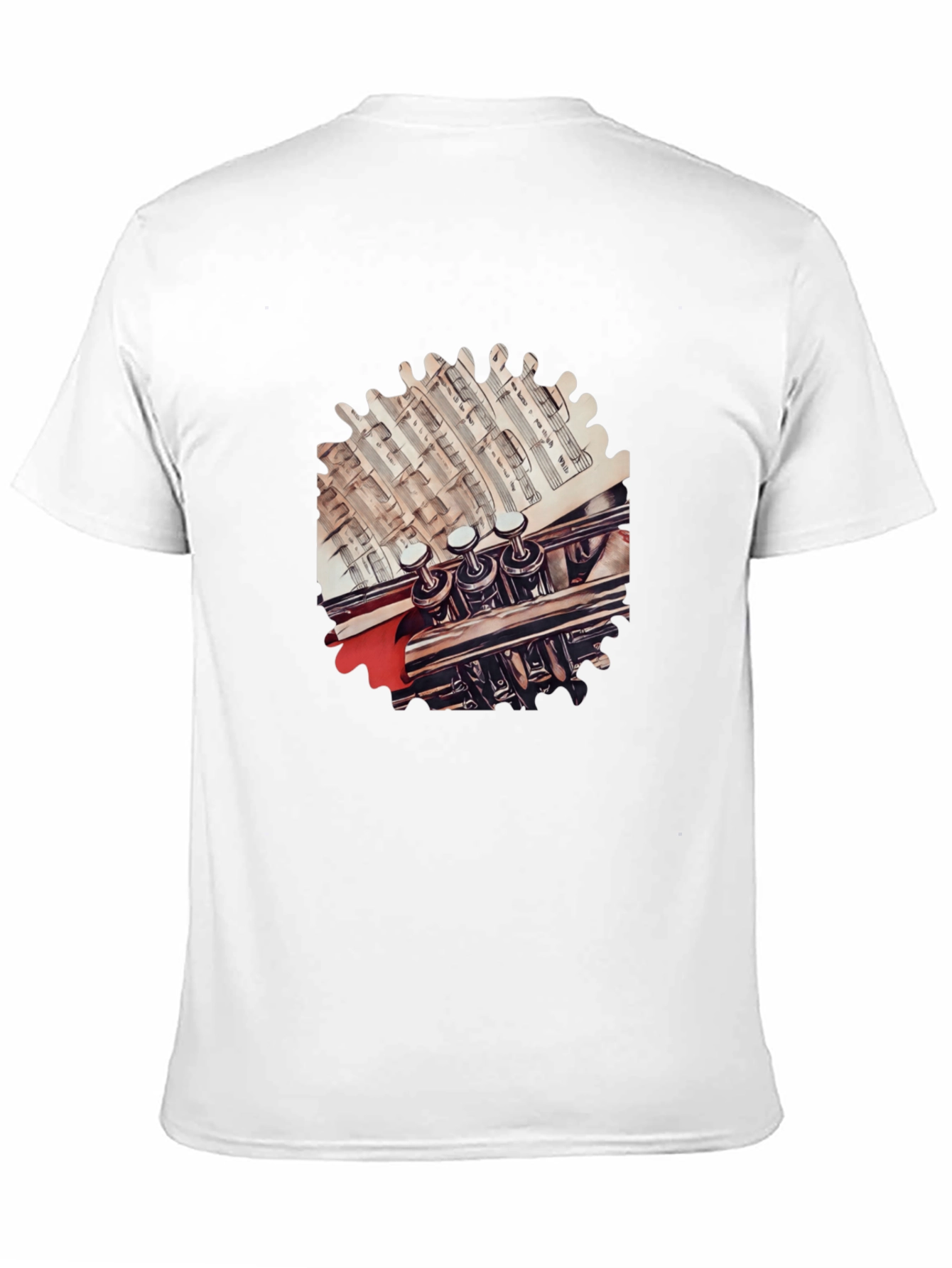 Trumpet Music T-Shirt - Unique Musician Tee