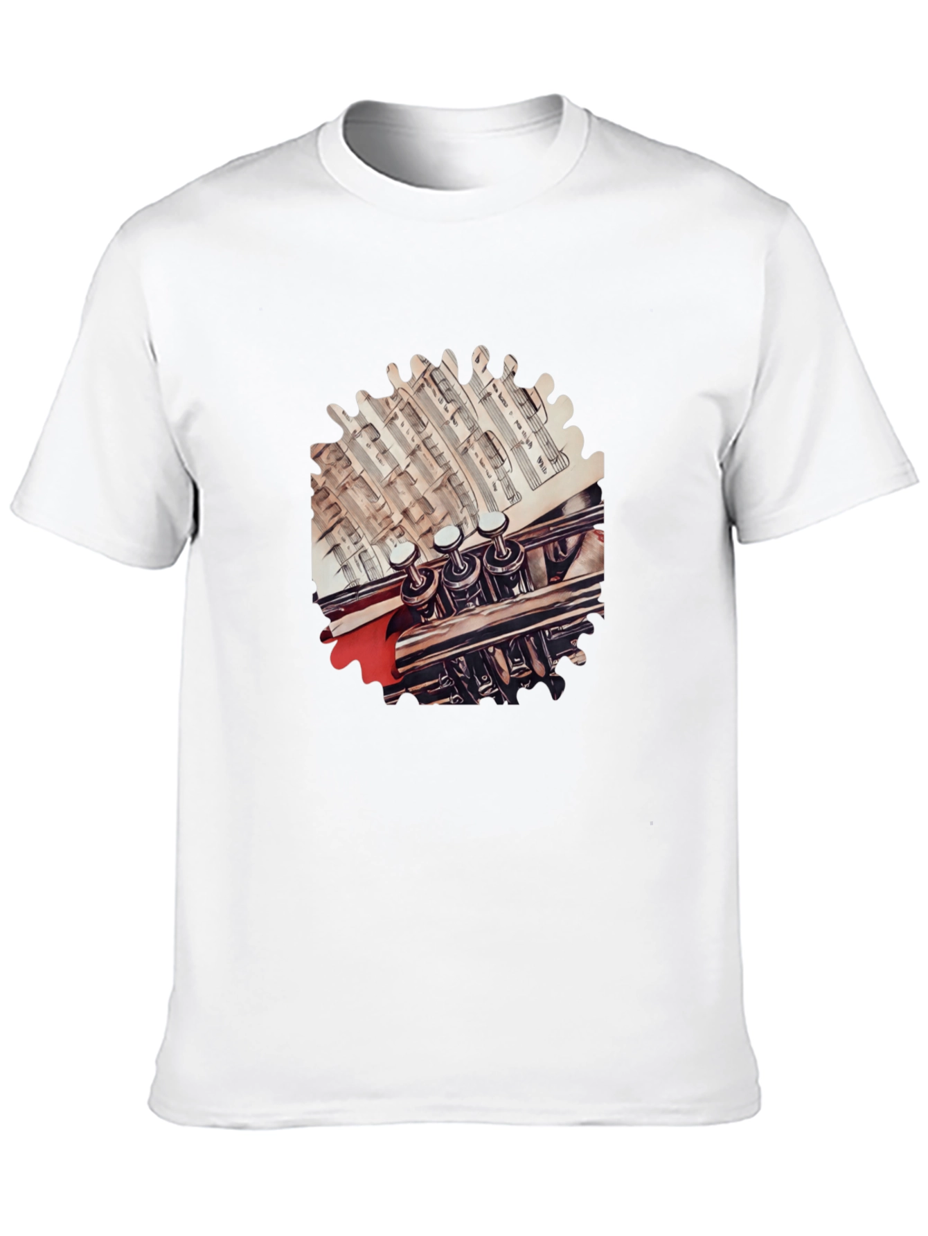 Trumpet Music T-Shirt - Unique Musician Tee