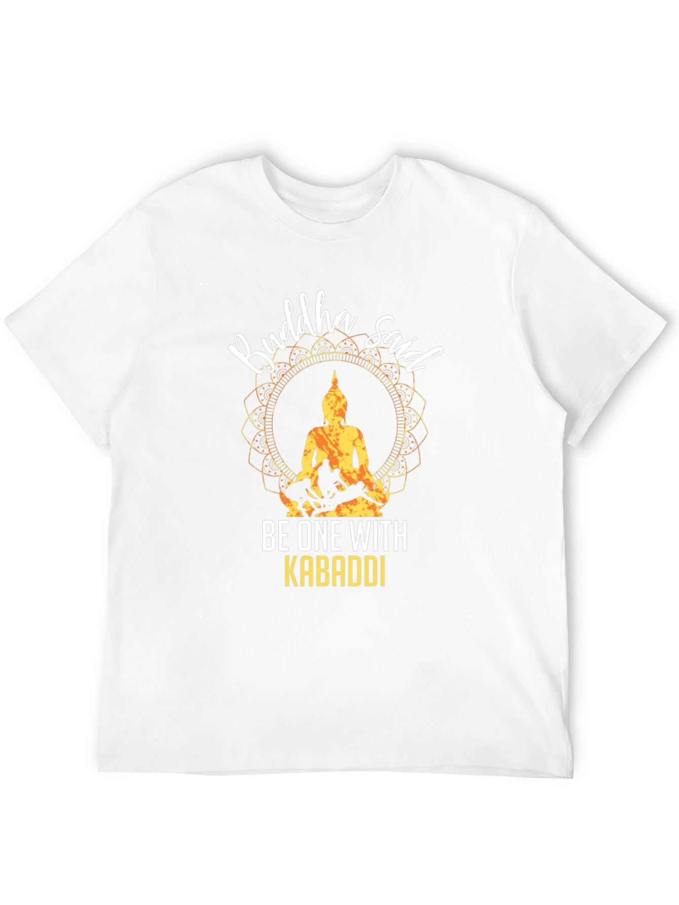 Buddha Said Kabaddi Black T-Shirt