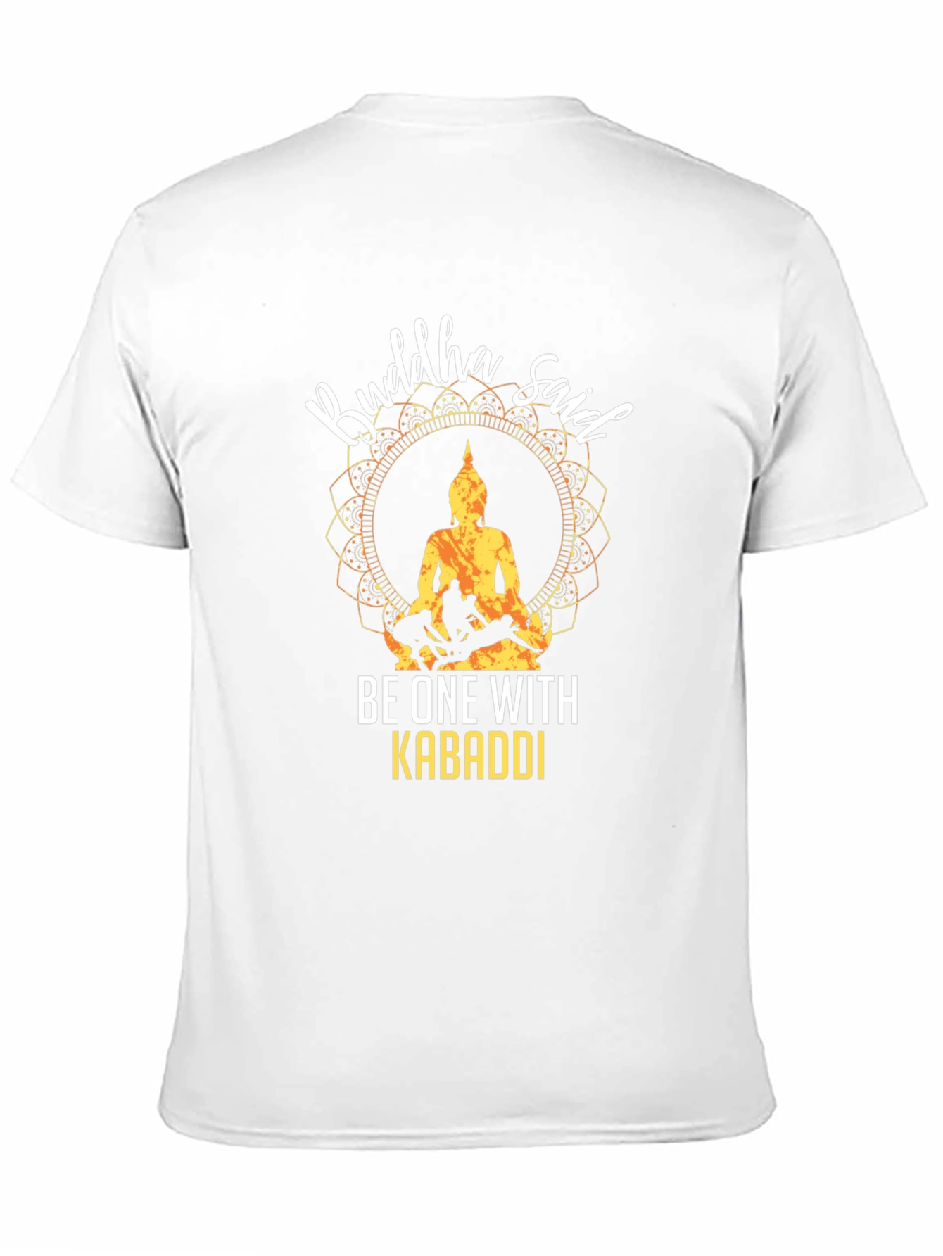 Buddha Said Kabaddi Black T-Shirt