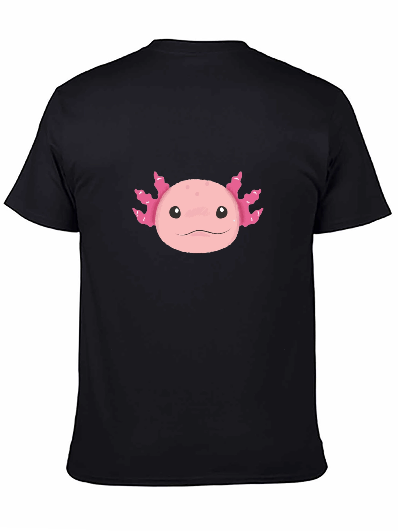 Axolotl Graphic Tee - Black Unisex T-Shirt