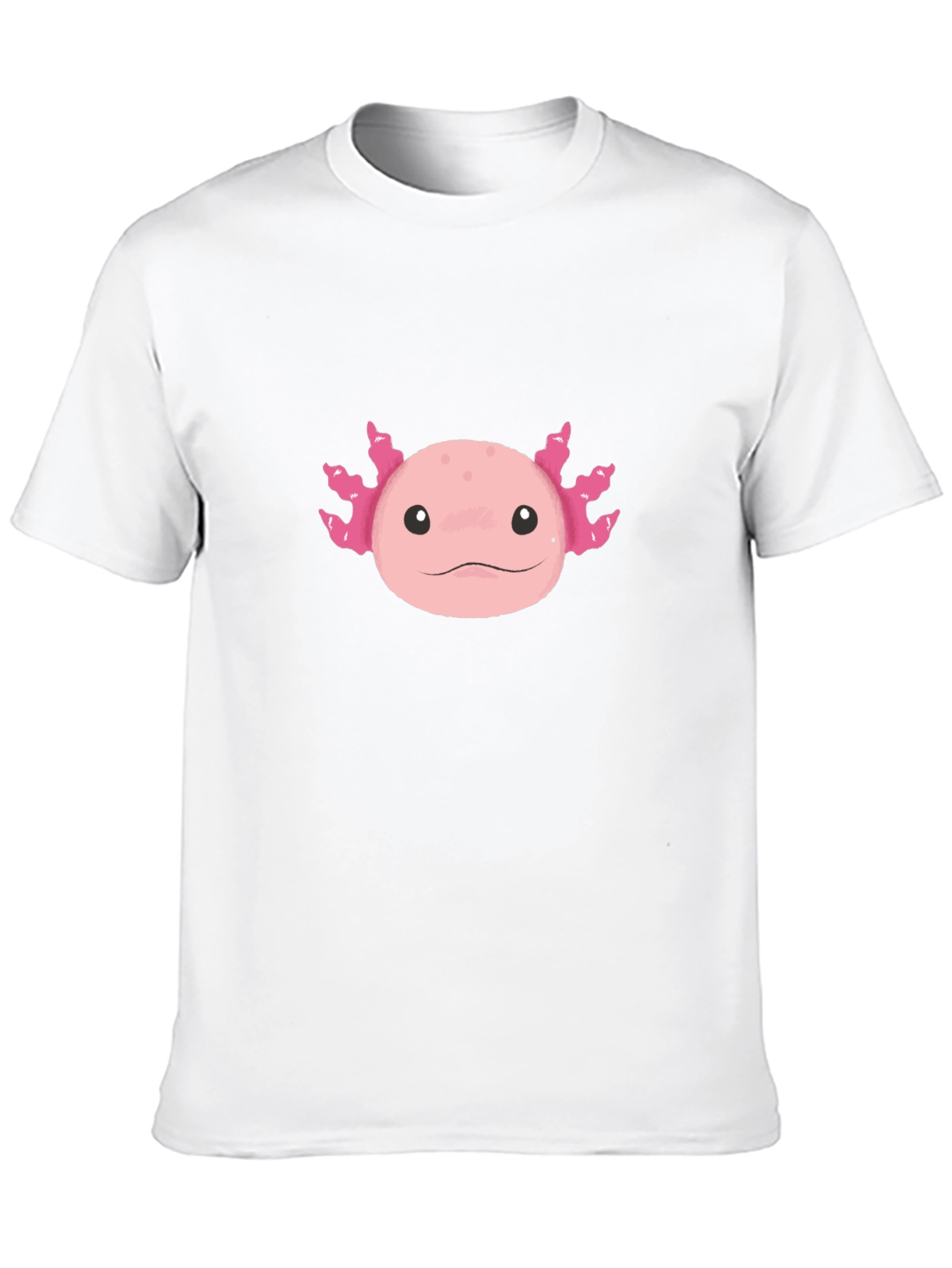 Axolotl Graphic Tee - Black Unisex T-Shirt