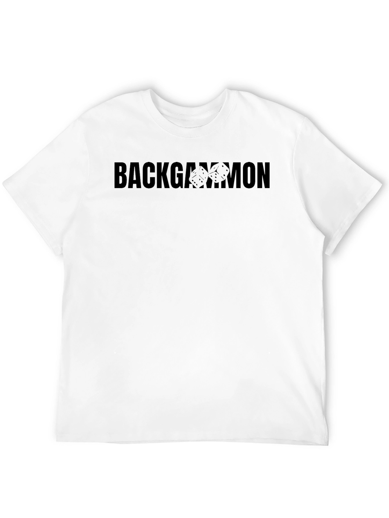 Backgammon Dice Graphic T-Shirt