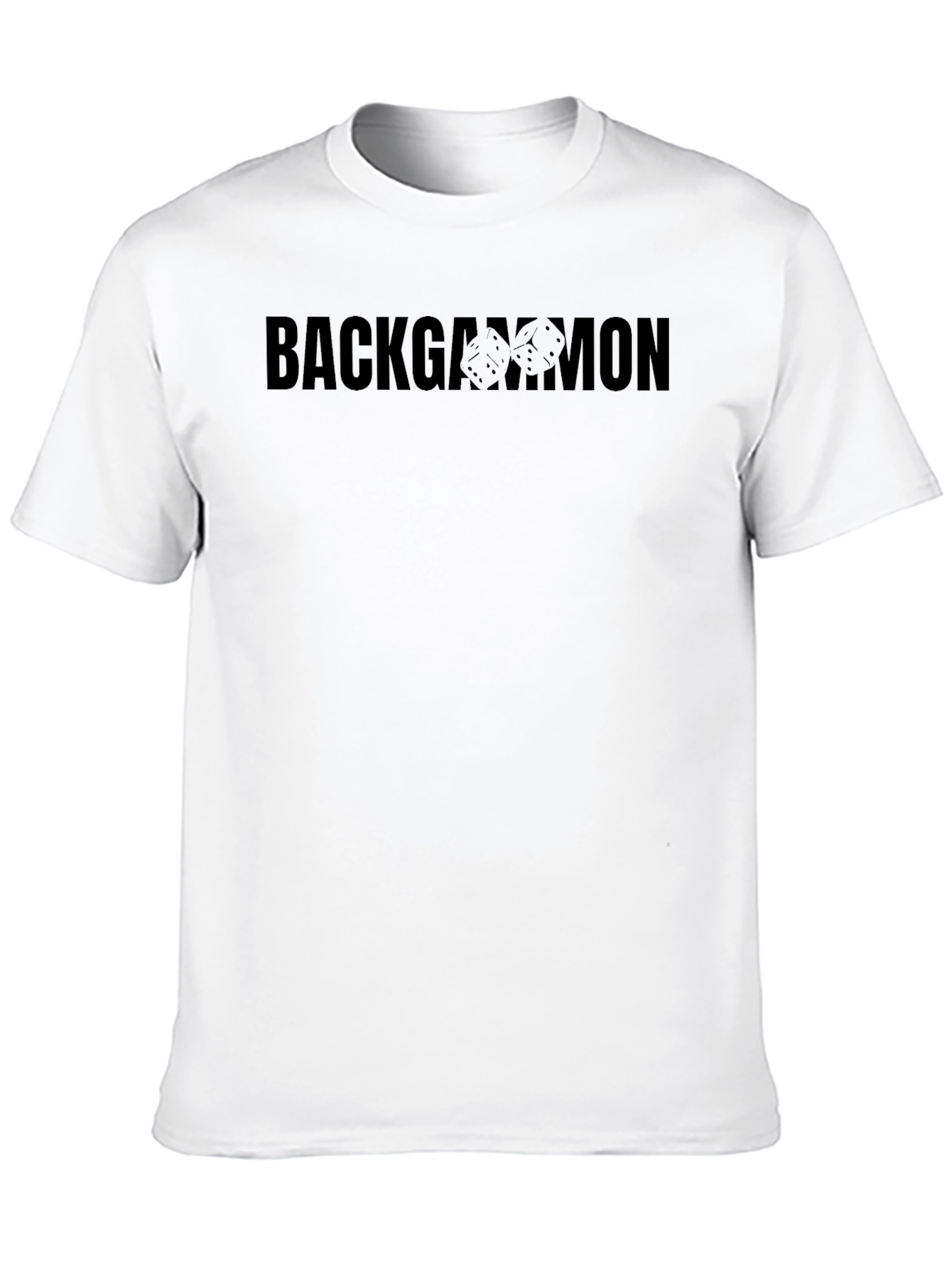 Backgammon Dice Graphic T-Shirt