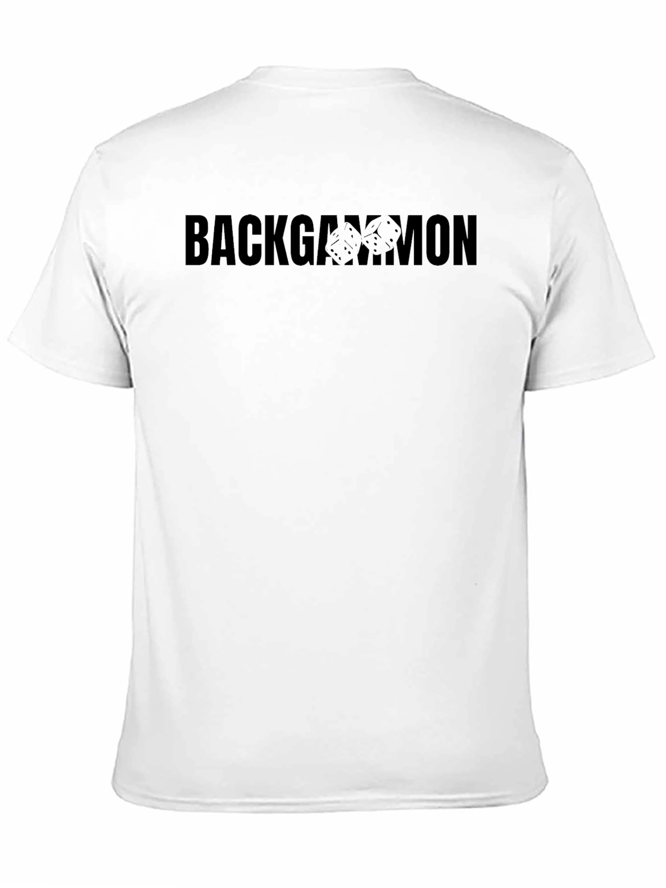 Backgammon Dice Graphic T-Shirt