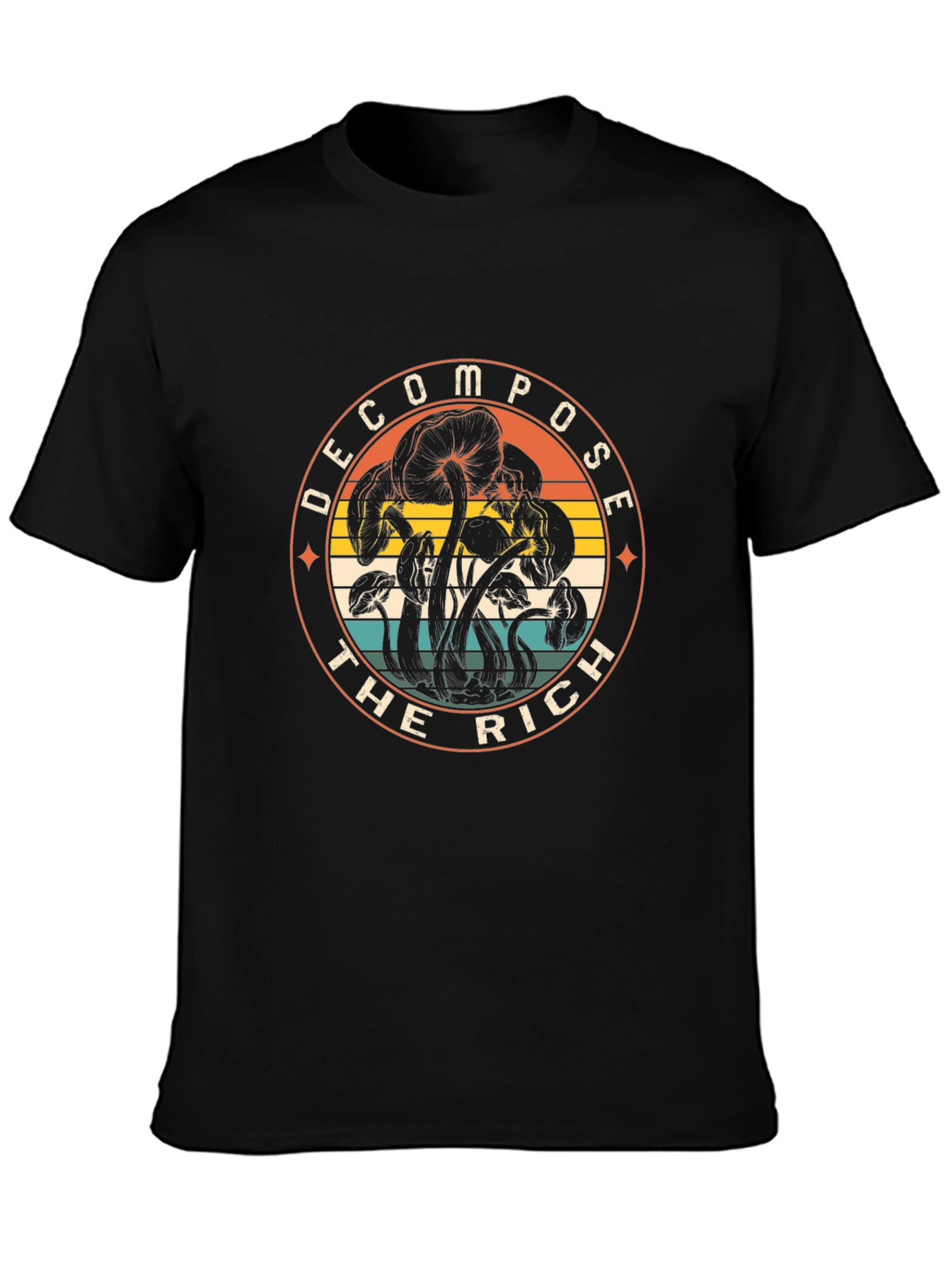 Decompose The Rich Mushroom T-Shirt