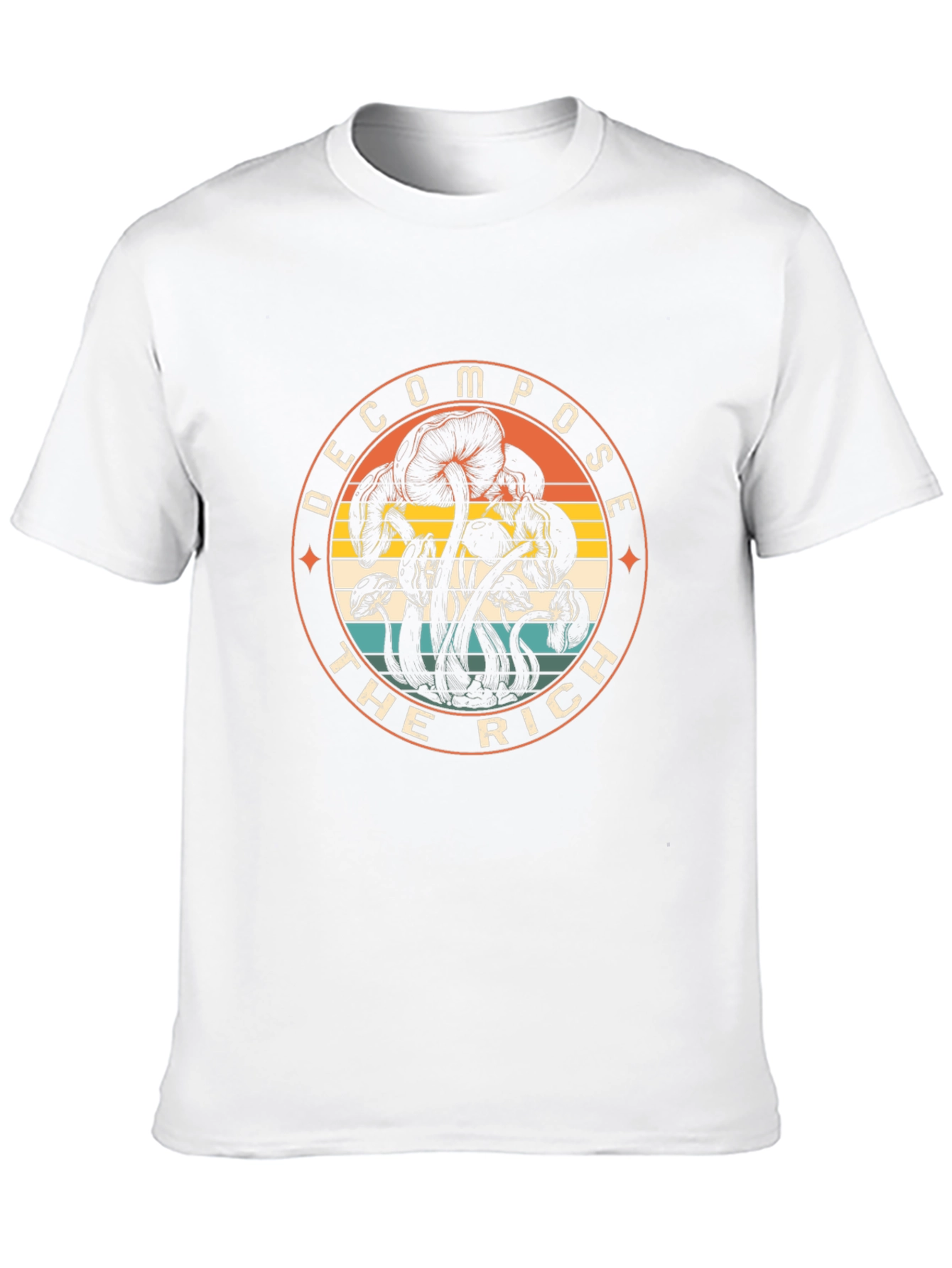 Decompose The Rich Mushroom T-Shirt