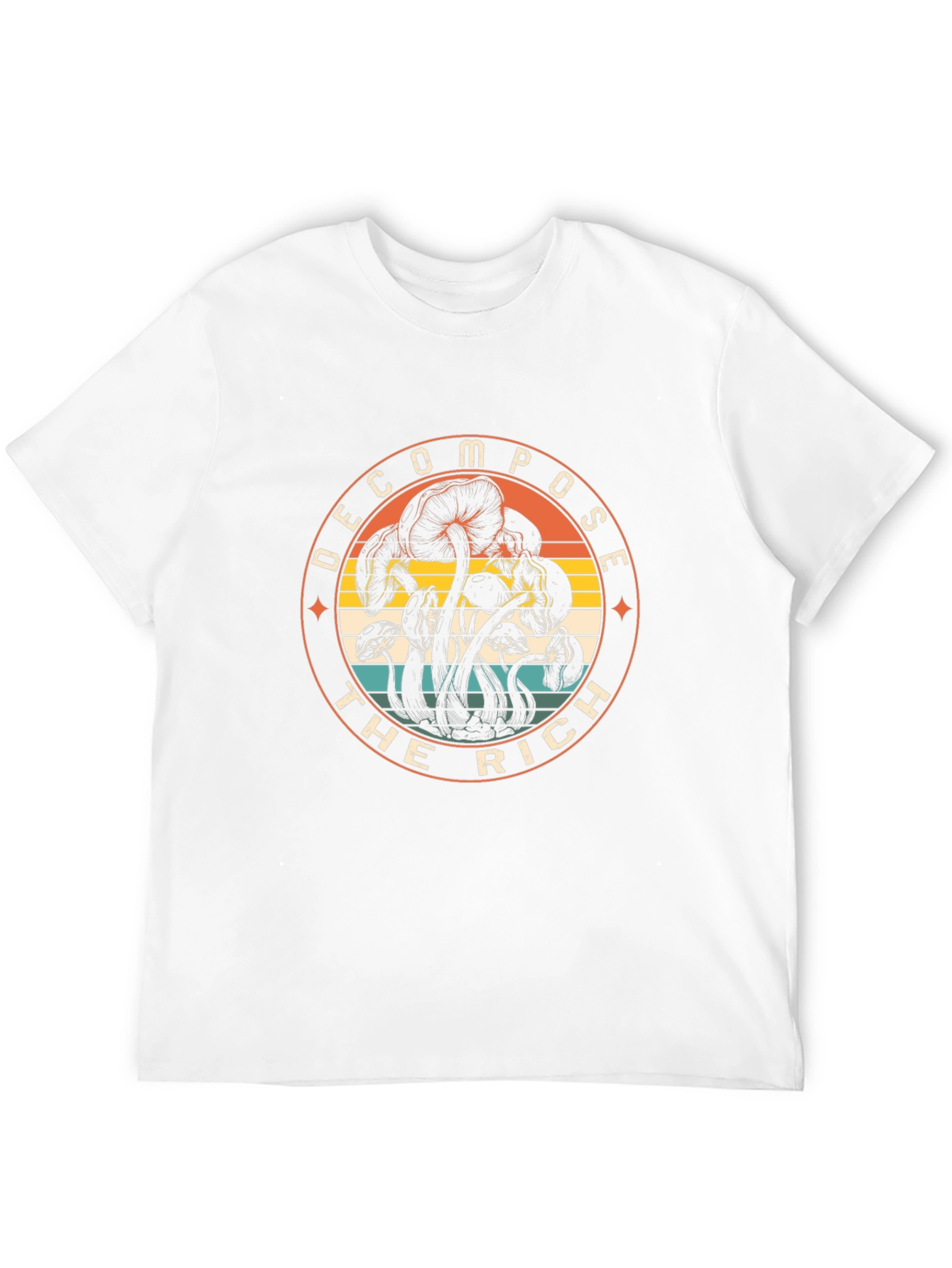 Decompose The Rich Mushroom T-Shirt