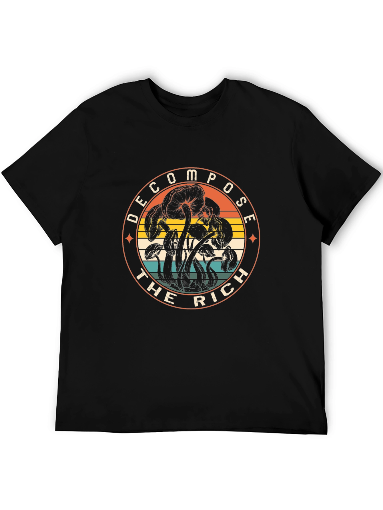 Decompose The Rich Mushroom T-Shirt