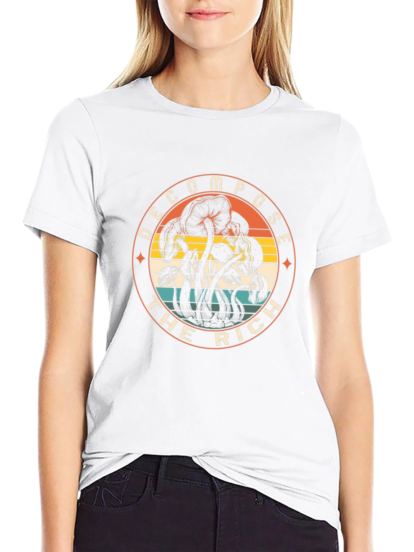 Decompose The Rich Mushroom T-Shirt