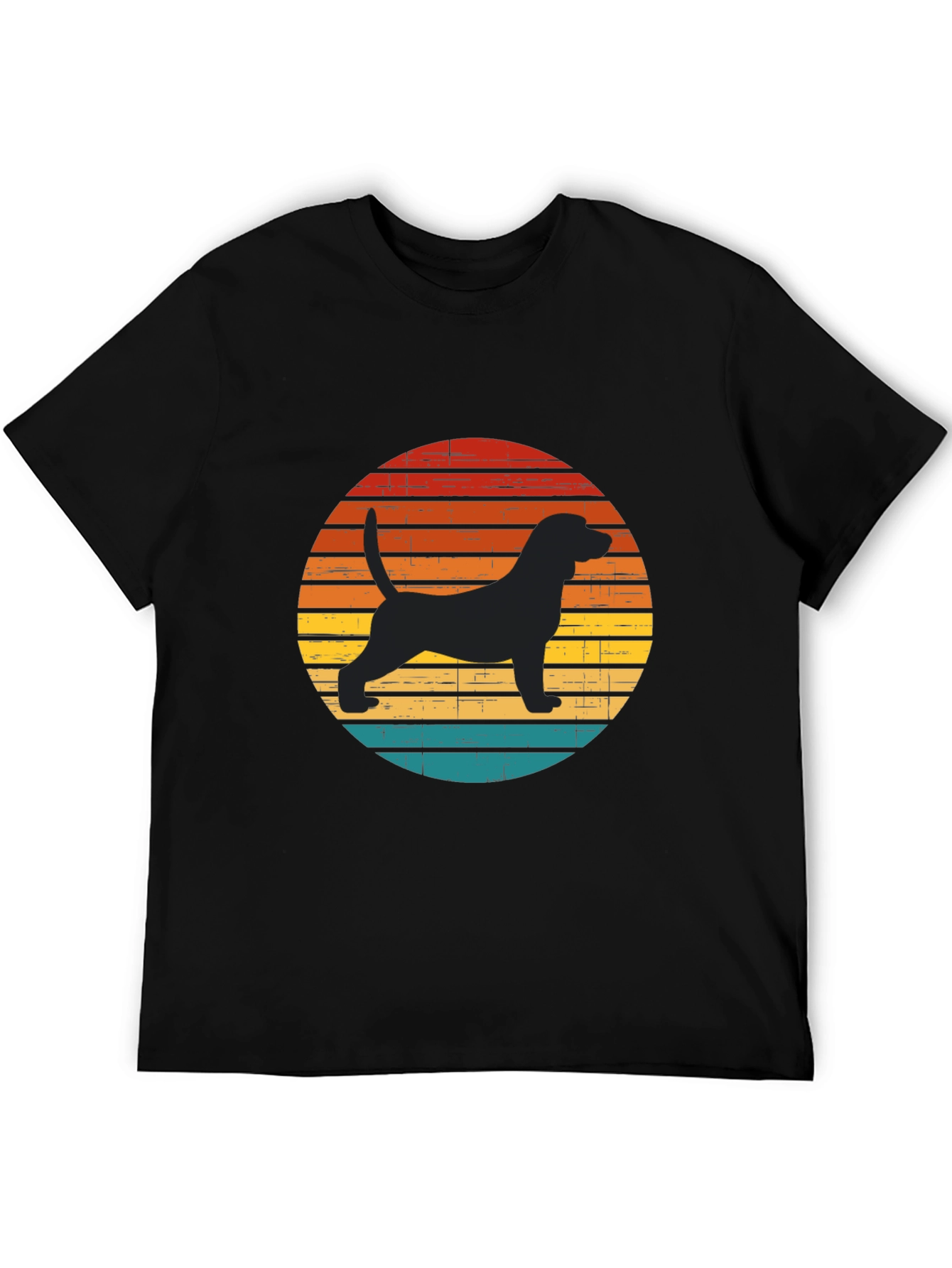 Retro Dog Silhouette T-Shirt