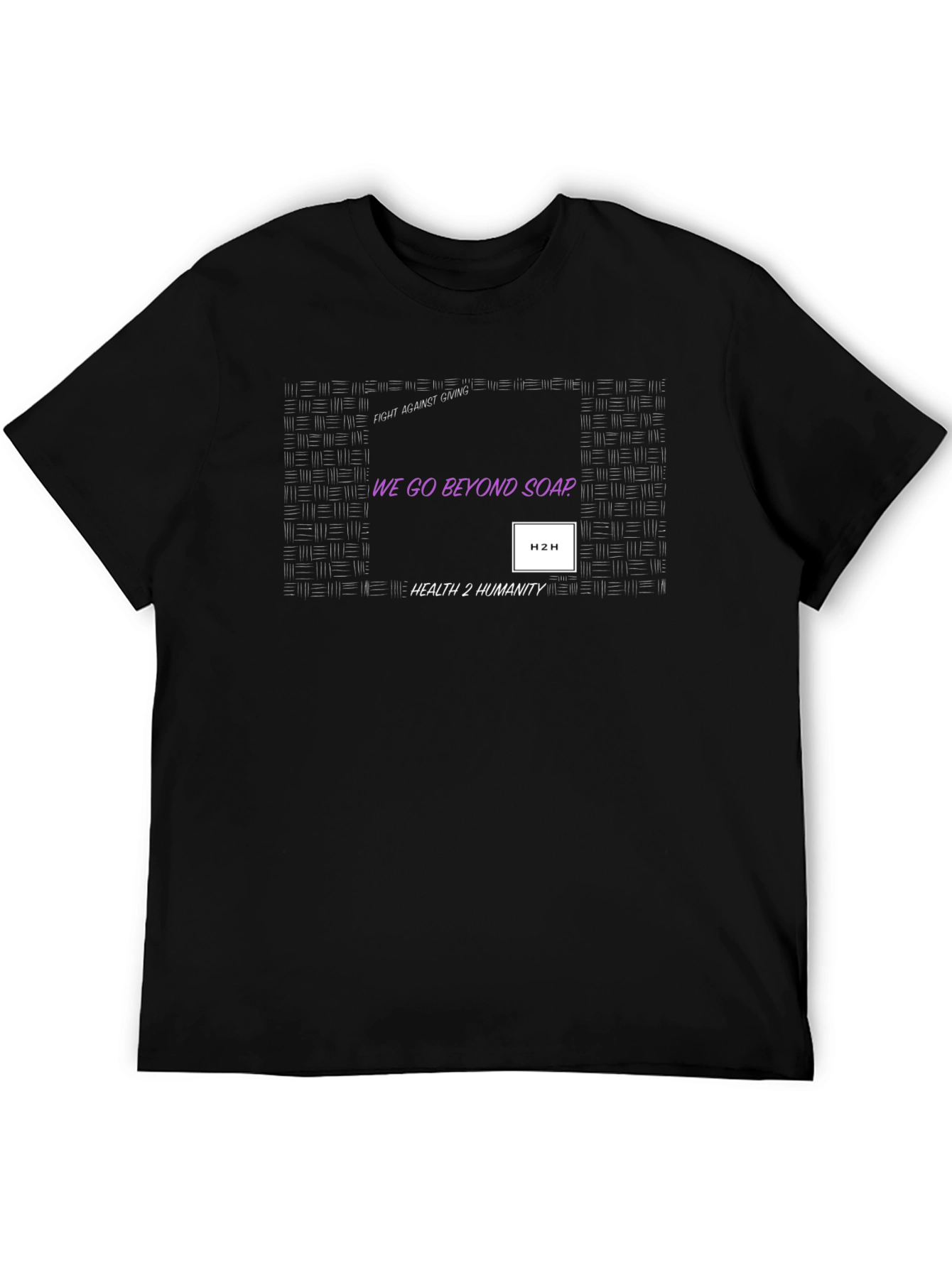 Health 2 Humanity Black Graphic Tee