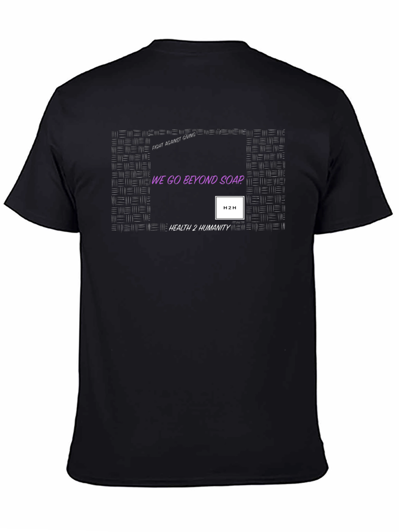 Health 2 Humanity Black Graphic Tee