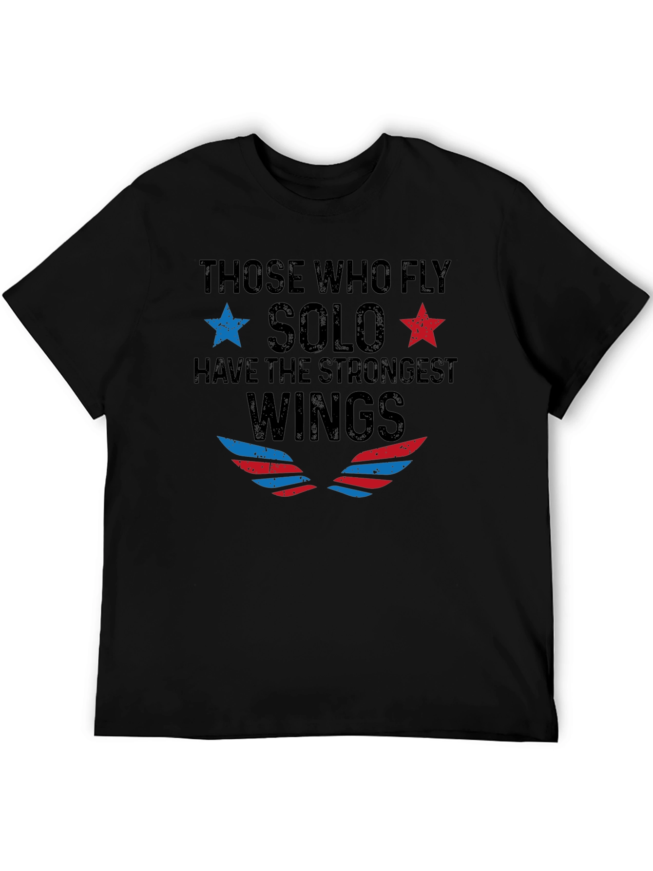 Solo Wings T-Shirt - Fly Solo Strongest Wings