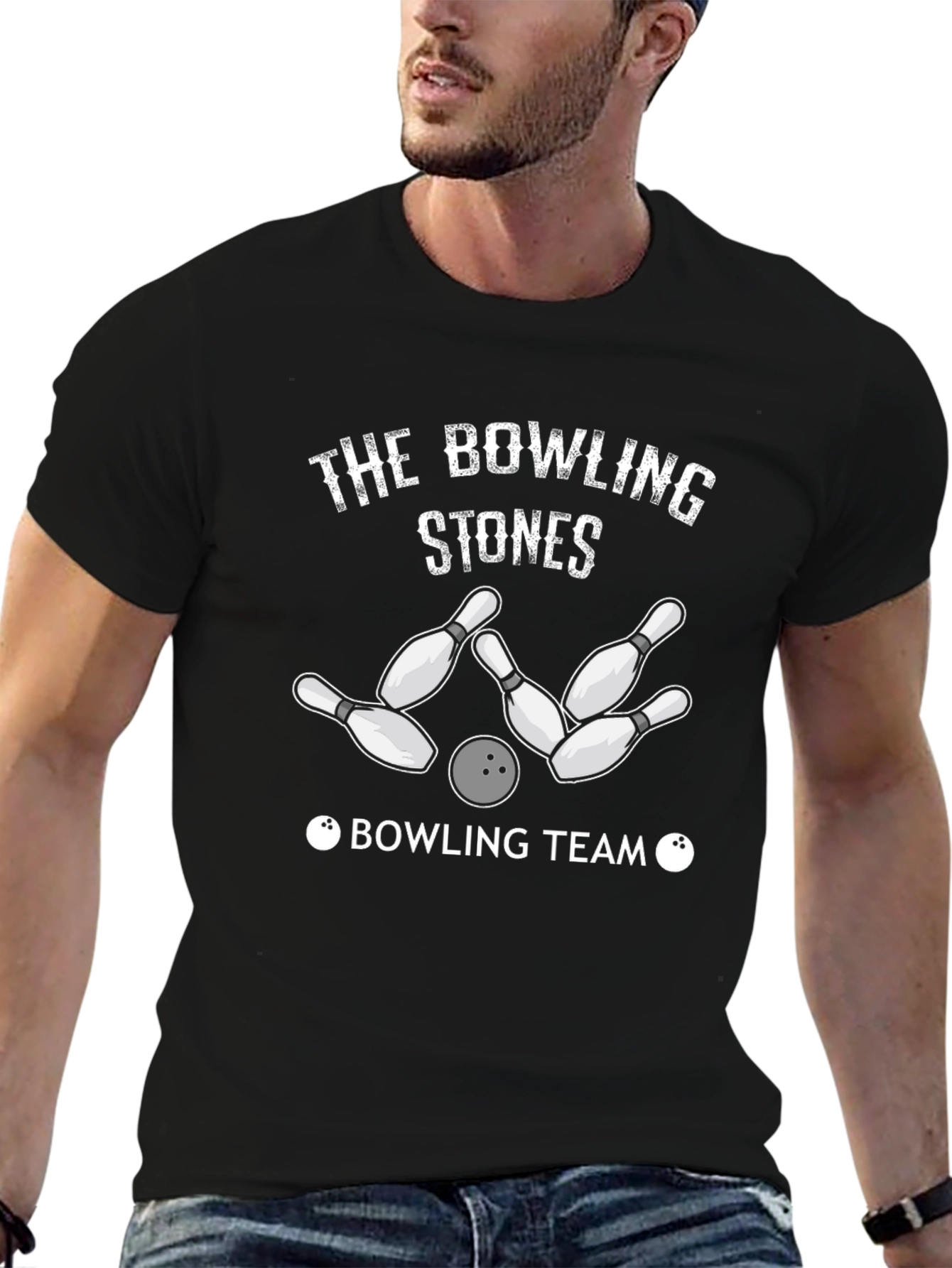 The Bowling Stones Bowling Team T-Shirt