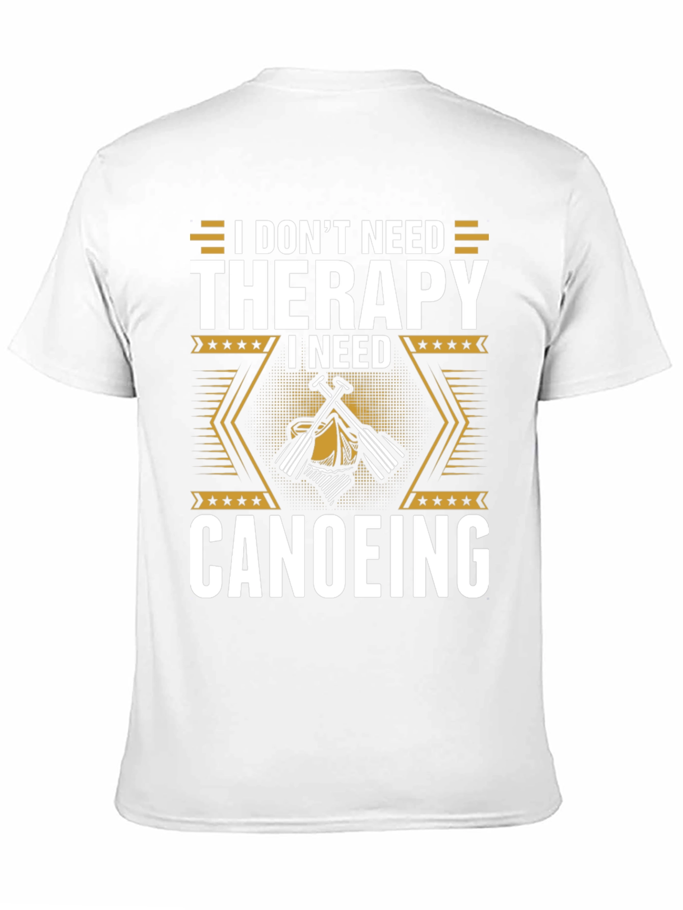 Canoeing Therapy T-Shirt - Outdoor Adventure Tee