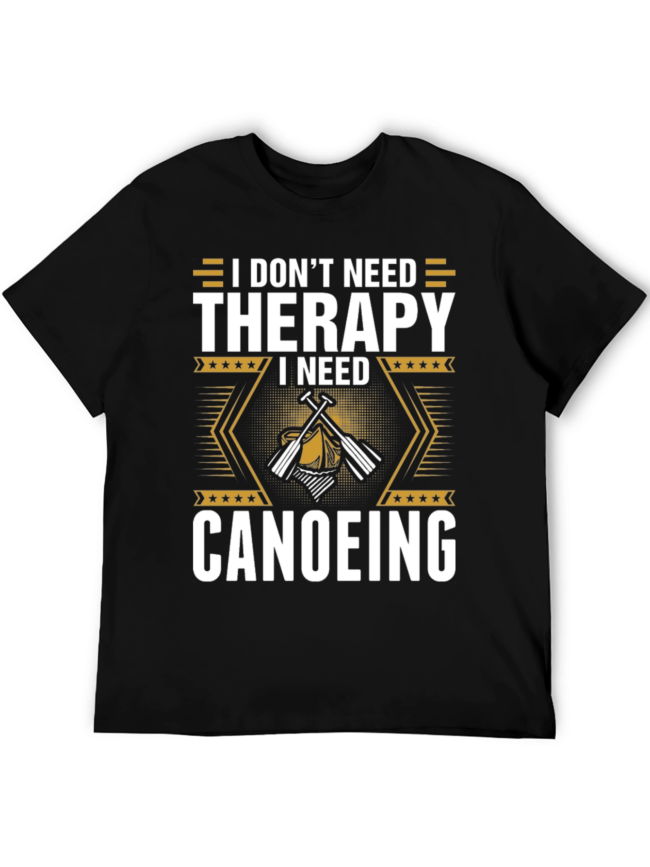 Canoeing Therapy T-Shirt - Outdoor Adventure Tee
