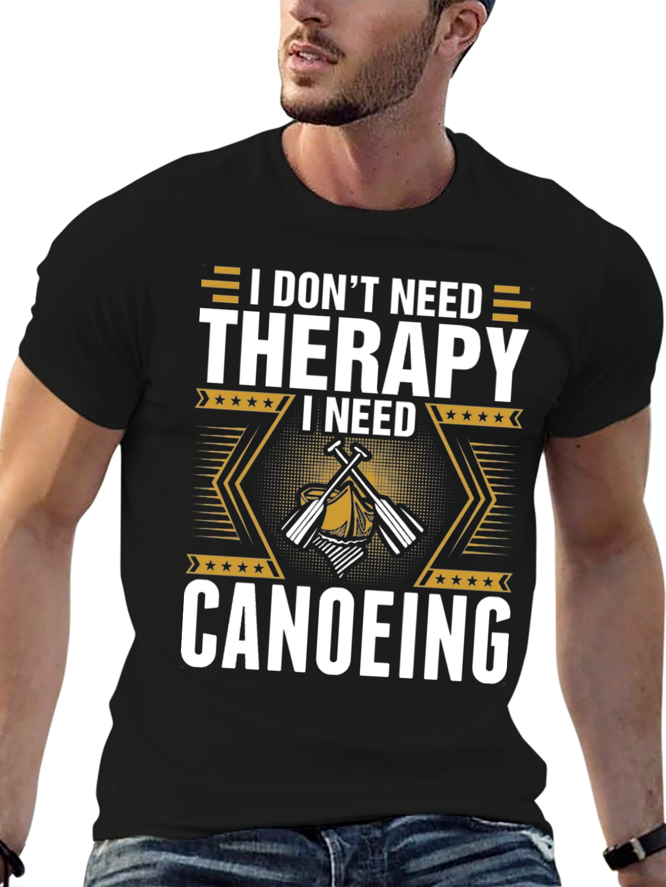 Canoeing Therapy T-Shirt - Outdoor Adventure Tee