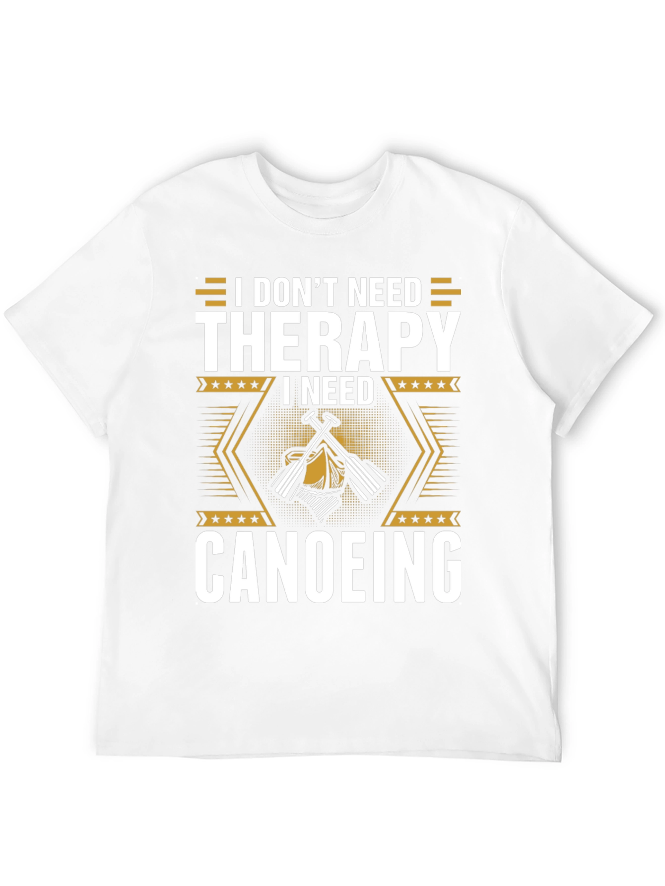 Canoeing Therapy T-Shirt - Outdoor Adventure Tee