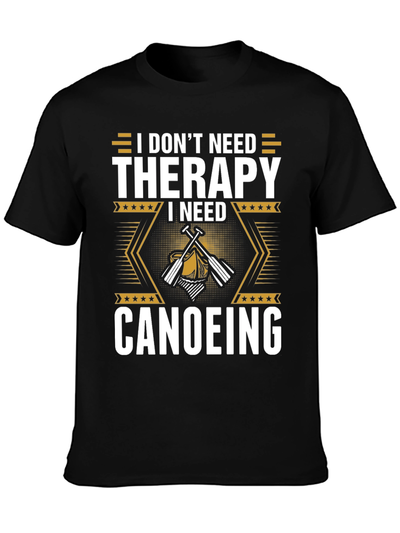 Canoeing Therapy T-Shirt - Outdoor Adventure Tee