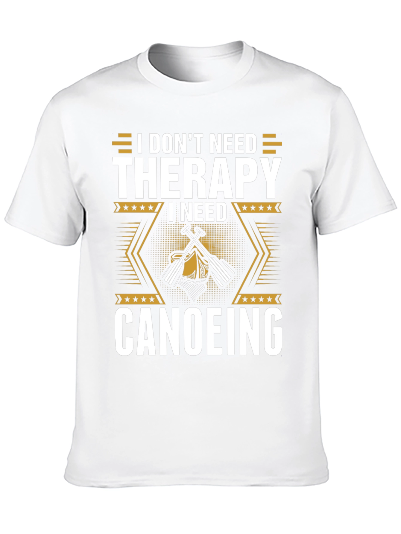 Canoeing Therapy T-Shirt - Outdoor Adventure Tee