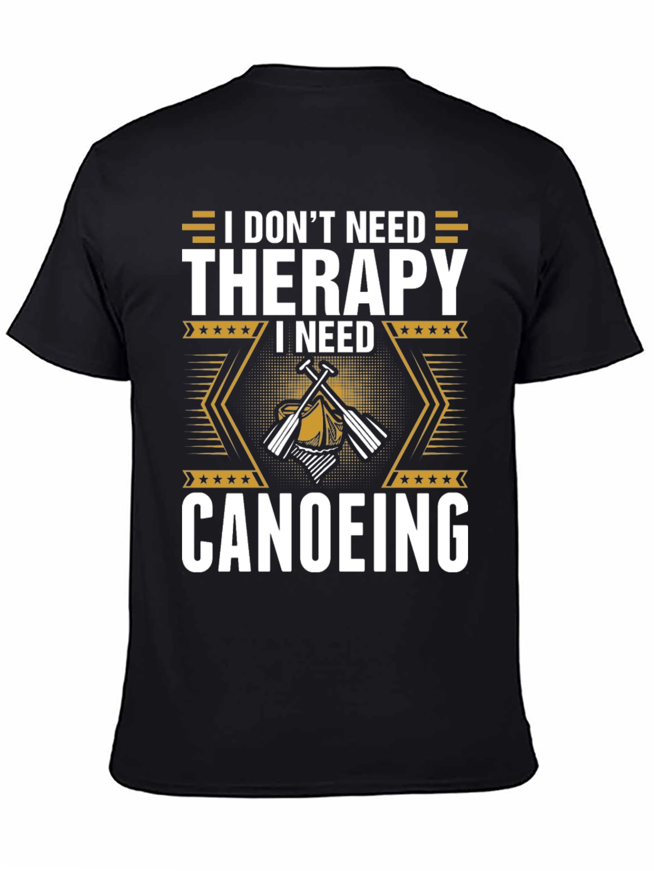 Canoeing Therapy T-Shirt - Outdoor Adventure Tee