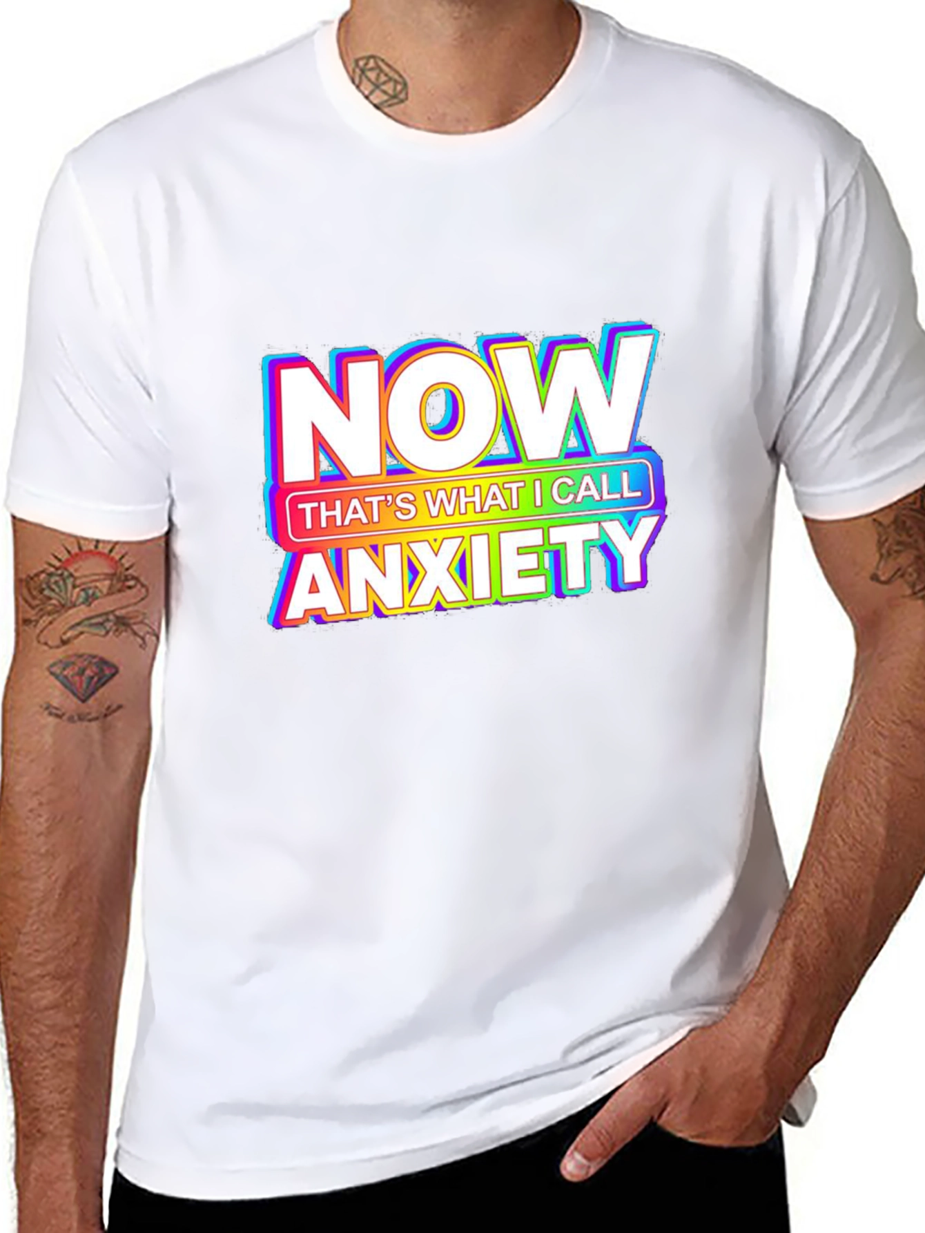 Anxiety T-Shirt - NOW Thats What I Call Anxiety