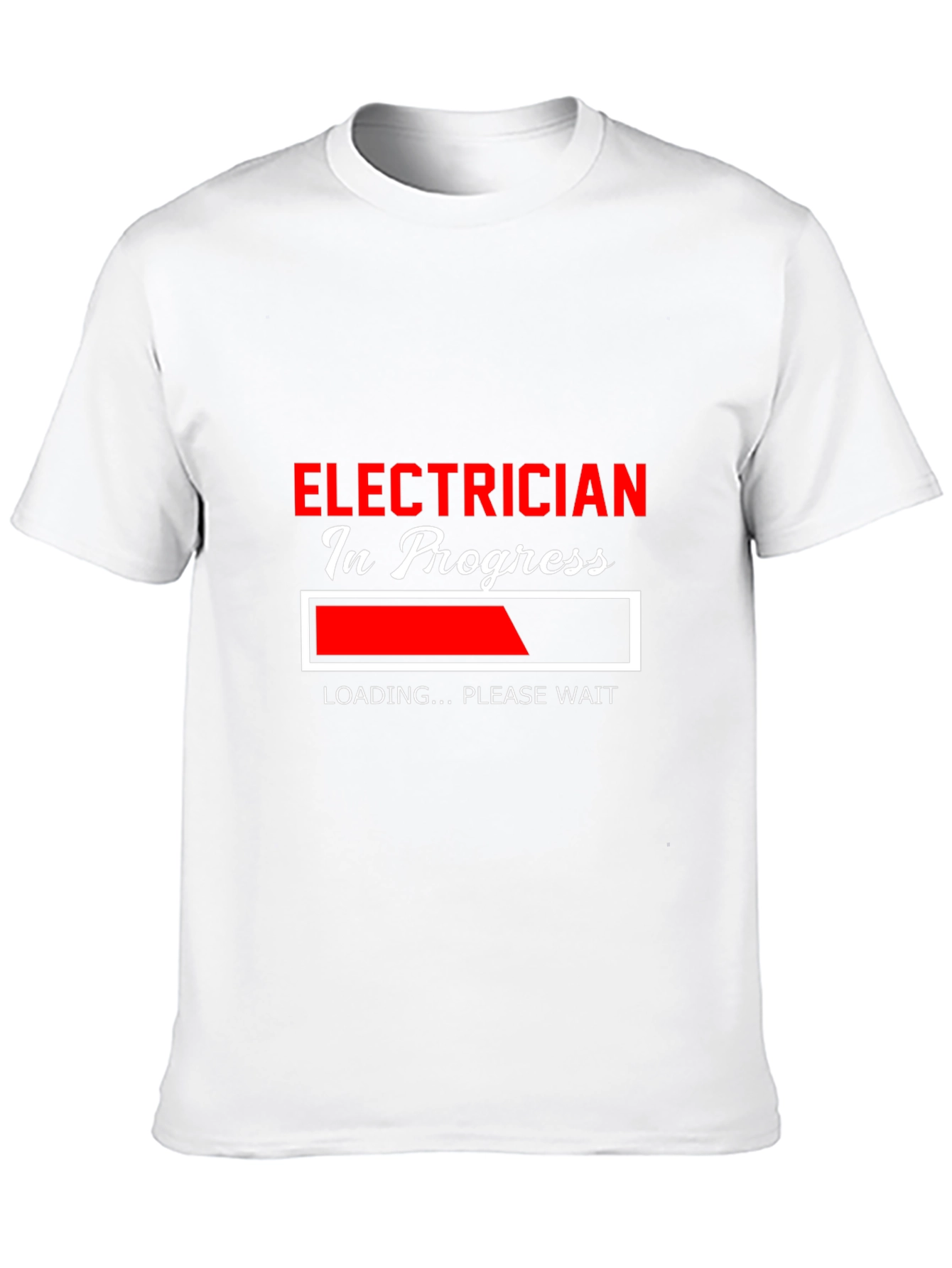 Electrician In Progress Loading T-Shirt