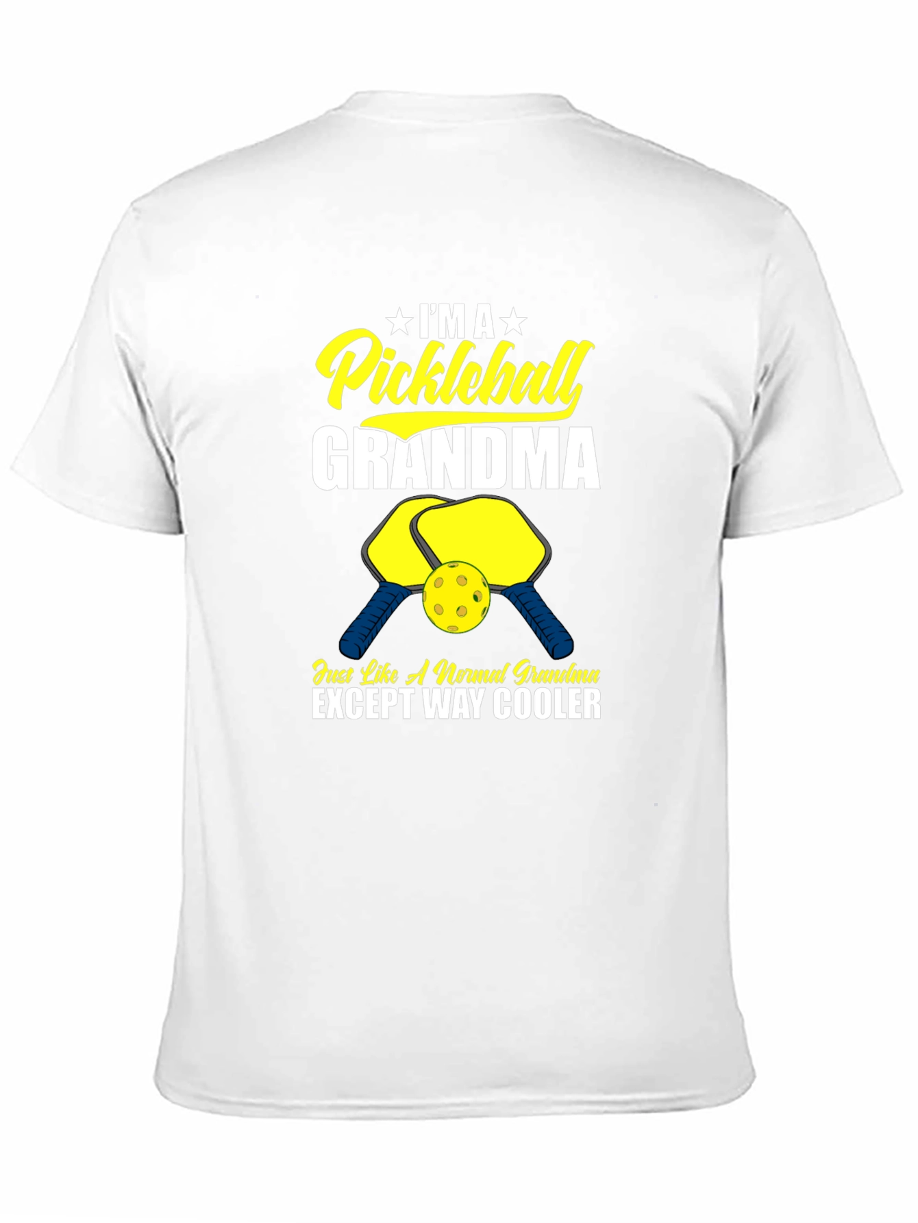 Pickleball Grandma T-Shirt - Cool Grandma Graphic Tee