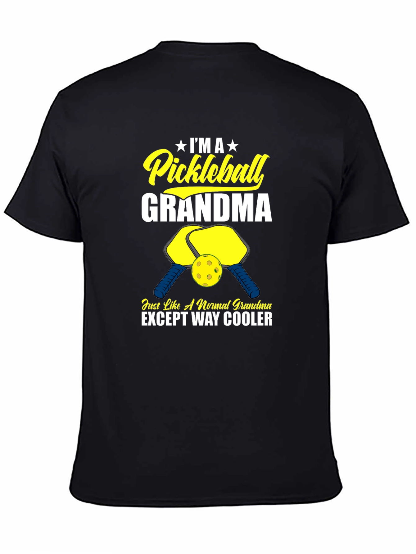 Pickleball Grandma T-Shirt - Cool Grandma Graphic Tee