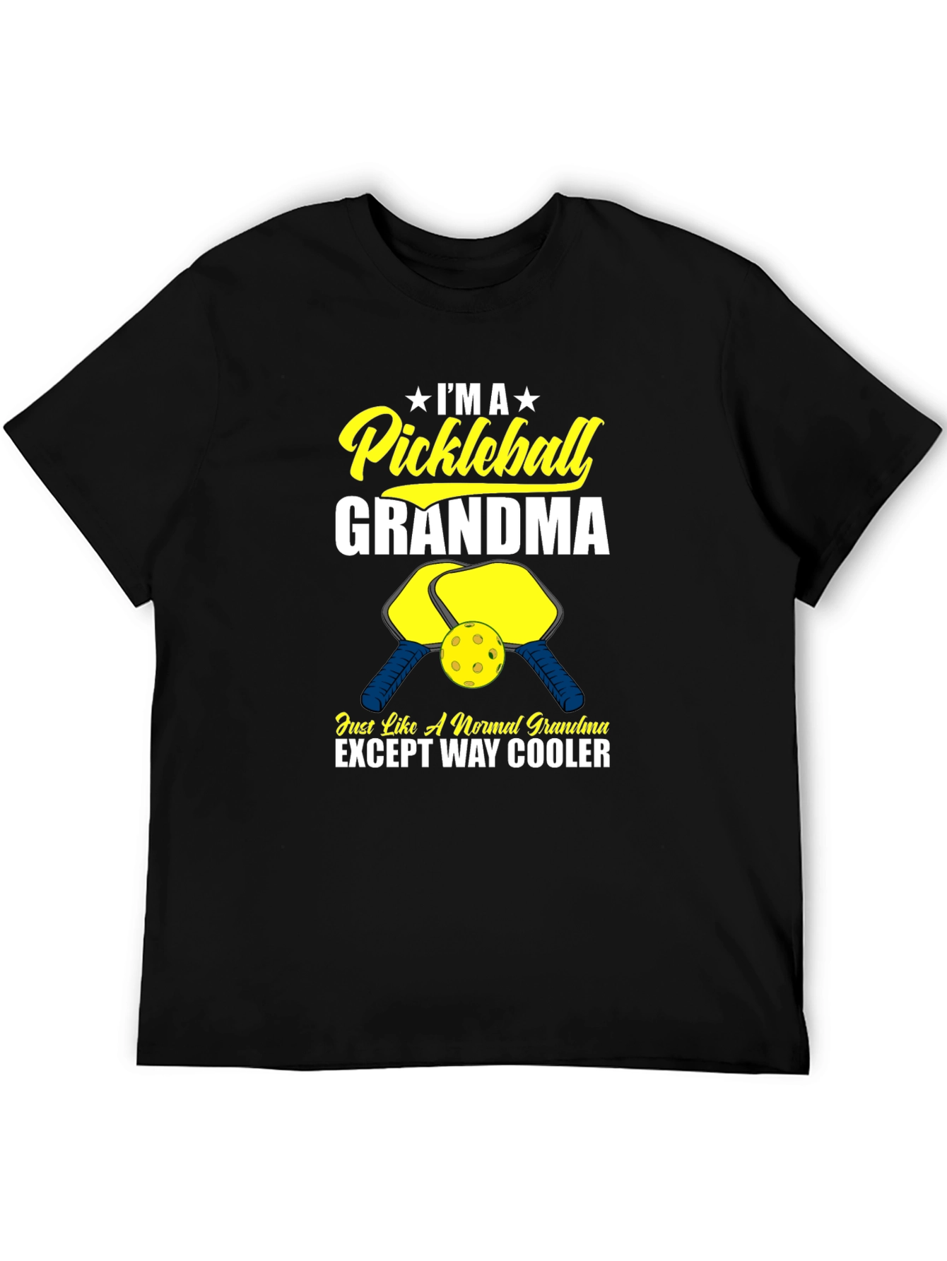 Pickleball Grandma T-Shirt - Cool Grandma Graphic Tee